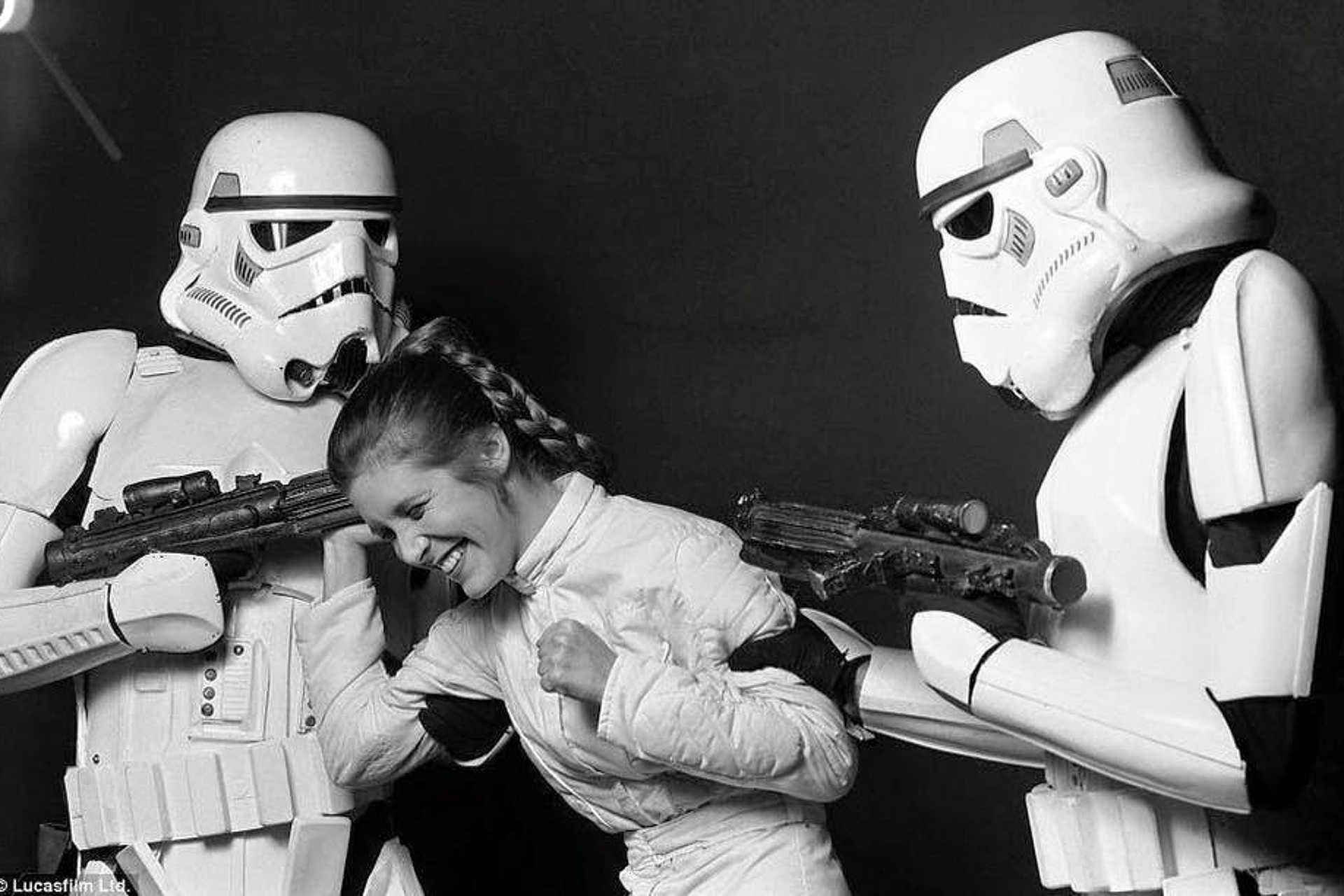 Retro Star Wars forgatási képek