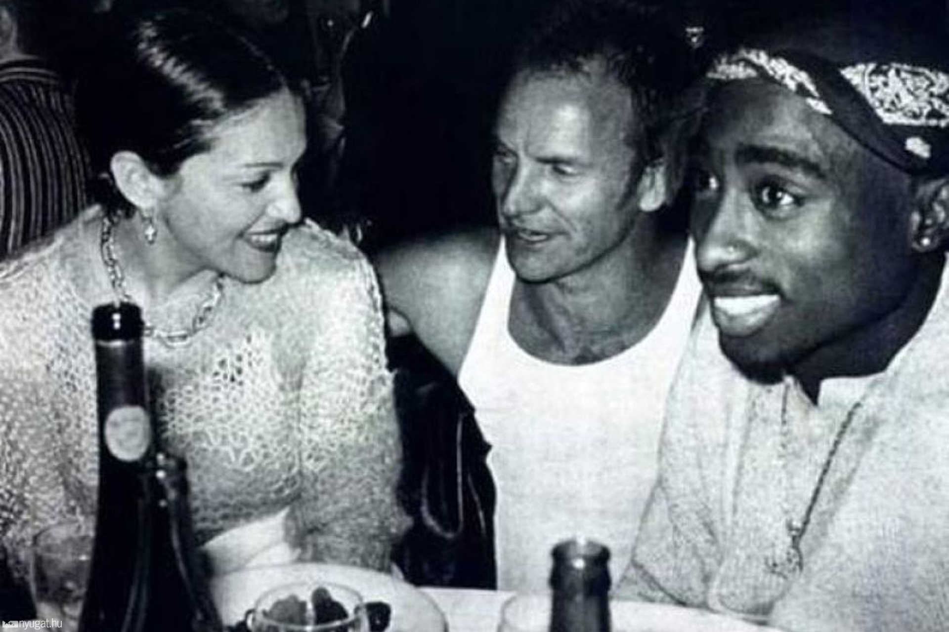 Madonna, Sting és 2Pac lazulnak