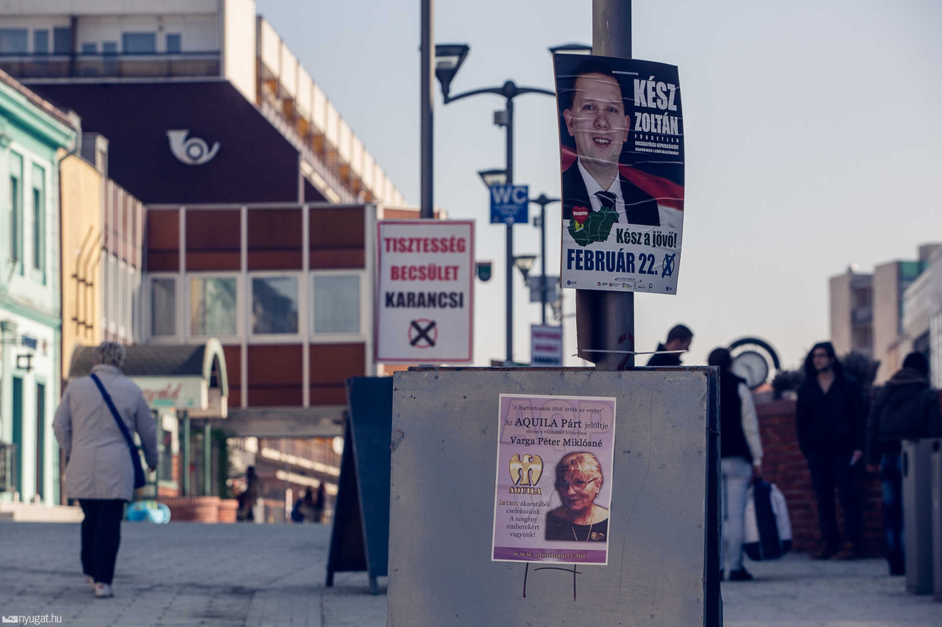 Ilyen a kétharmados kampány Veszprémben