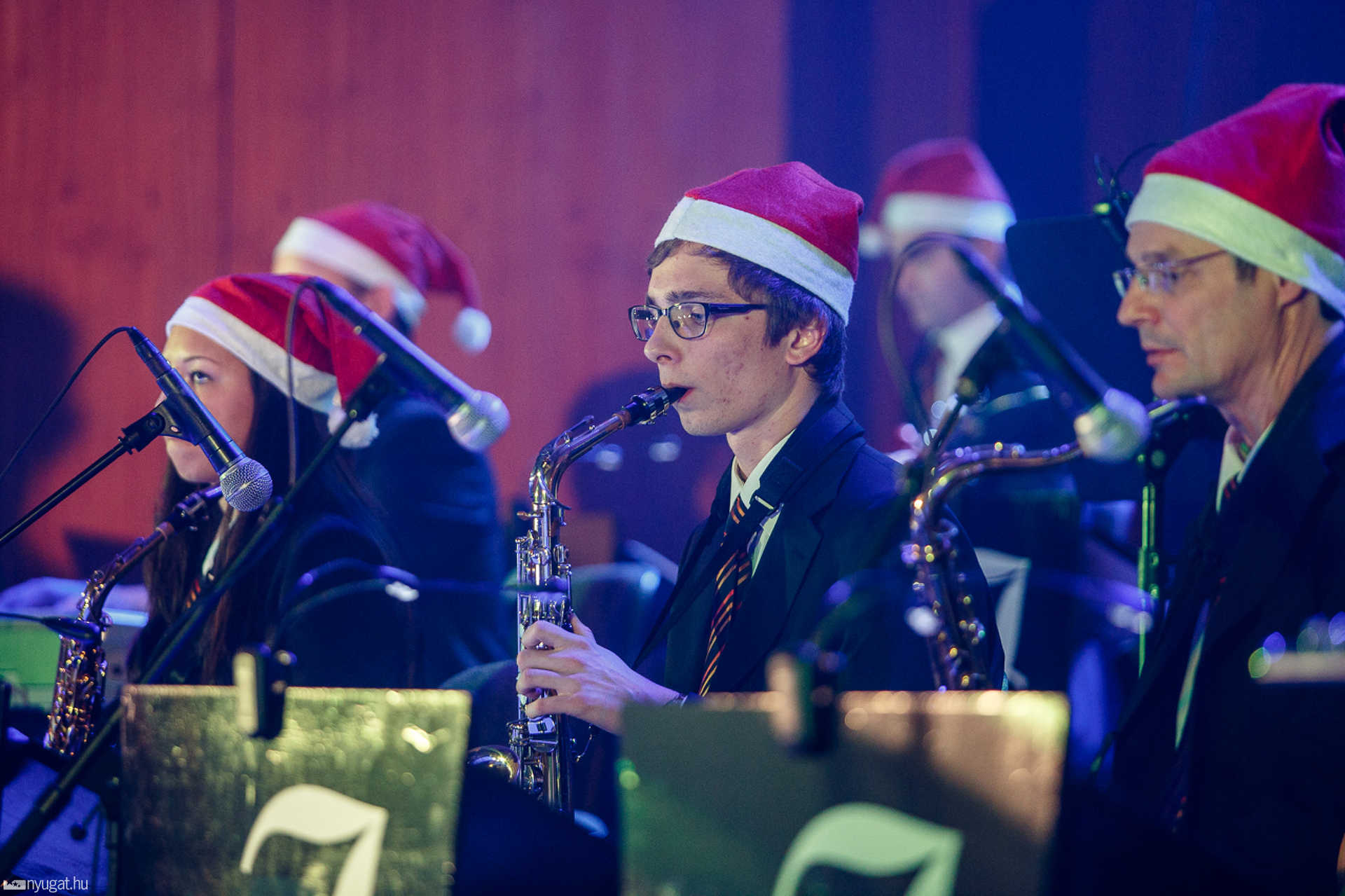 Márió és az Isis Big Band a Bartók Teremben