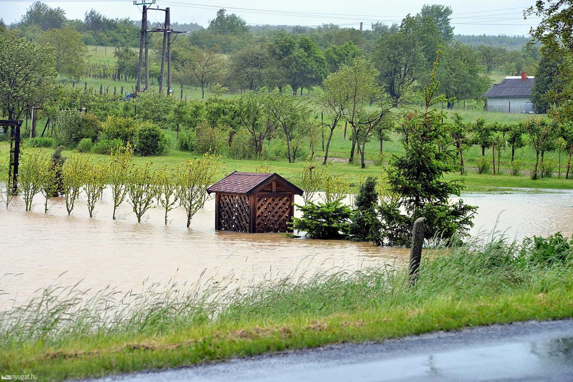 Árvízhelyzet Kőszegen