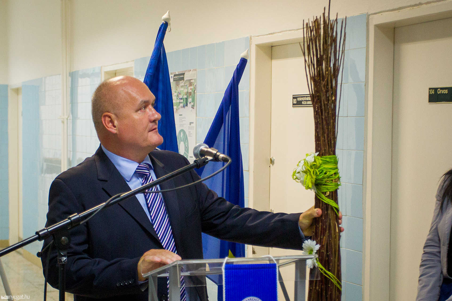 Dr. Szabolcs Zoltán műtőblokk névadó ünnepség
