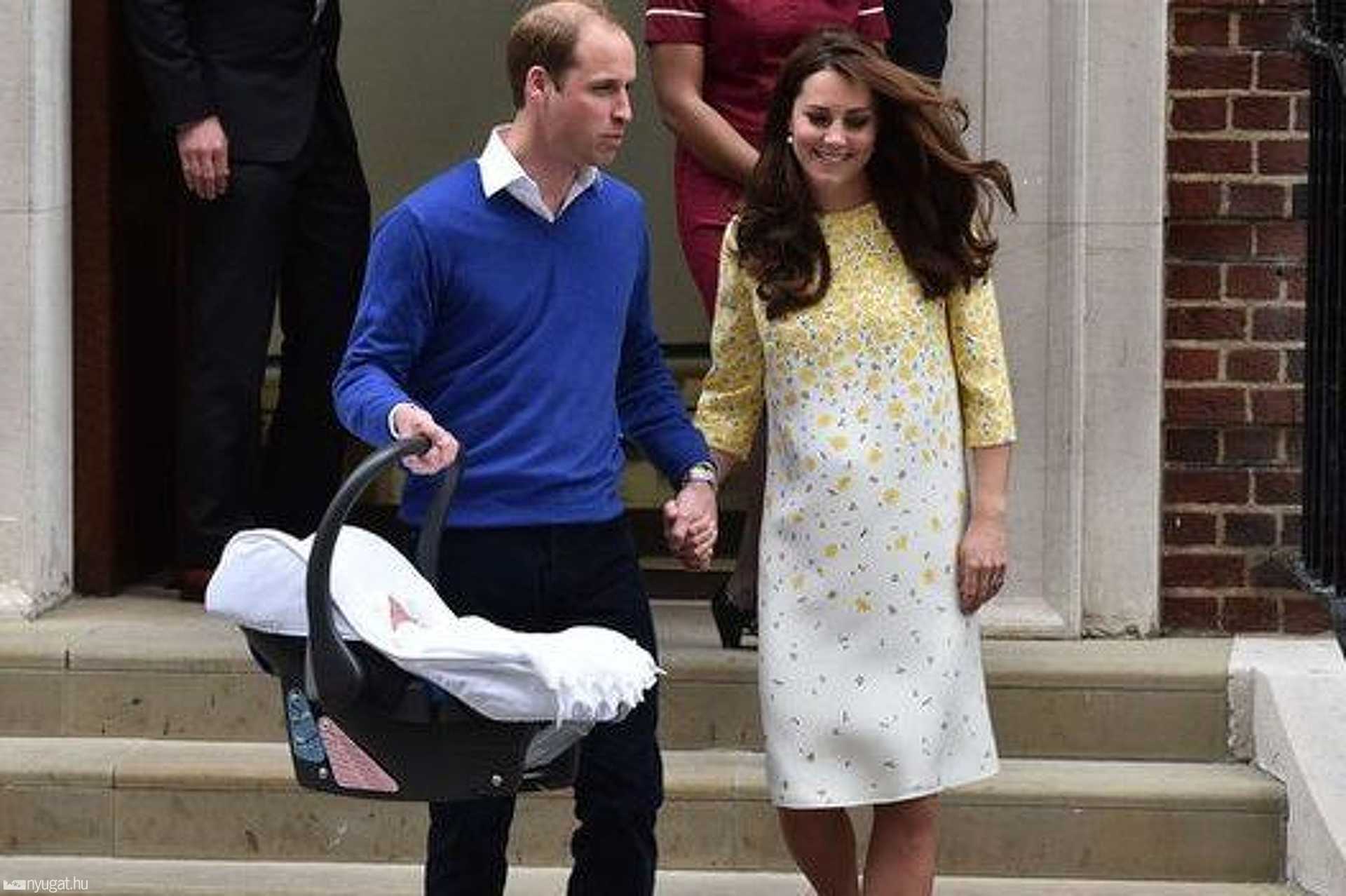 Royal Baby Princess: megszületett Katalin hercegné és Vilmos herceg második gyermeke