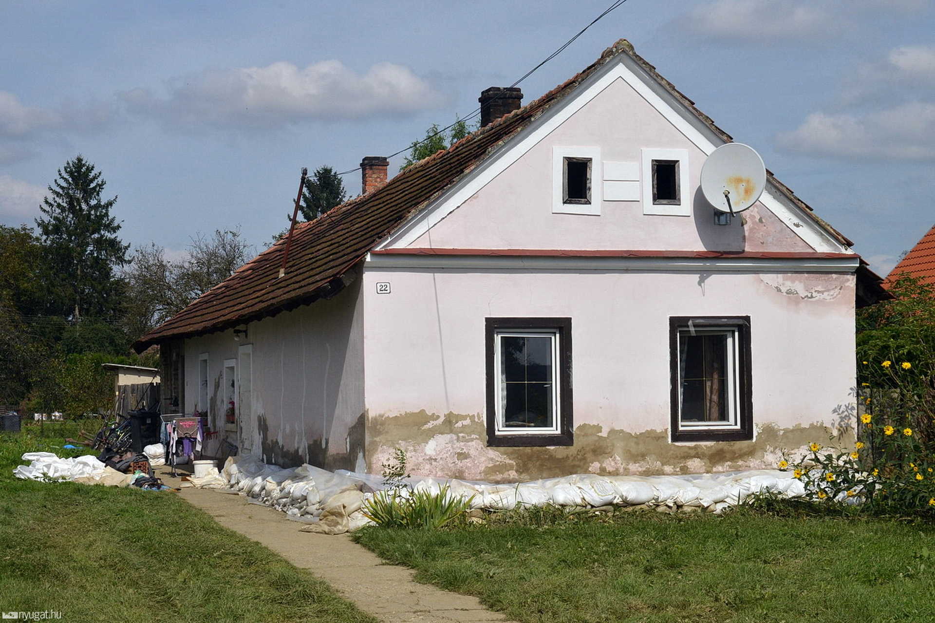 Dózsaliget az árvíz után