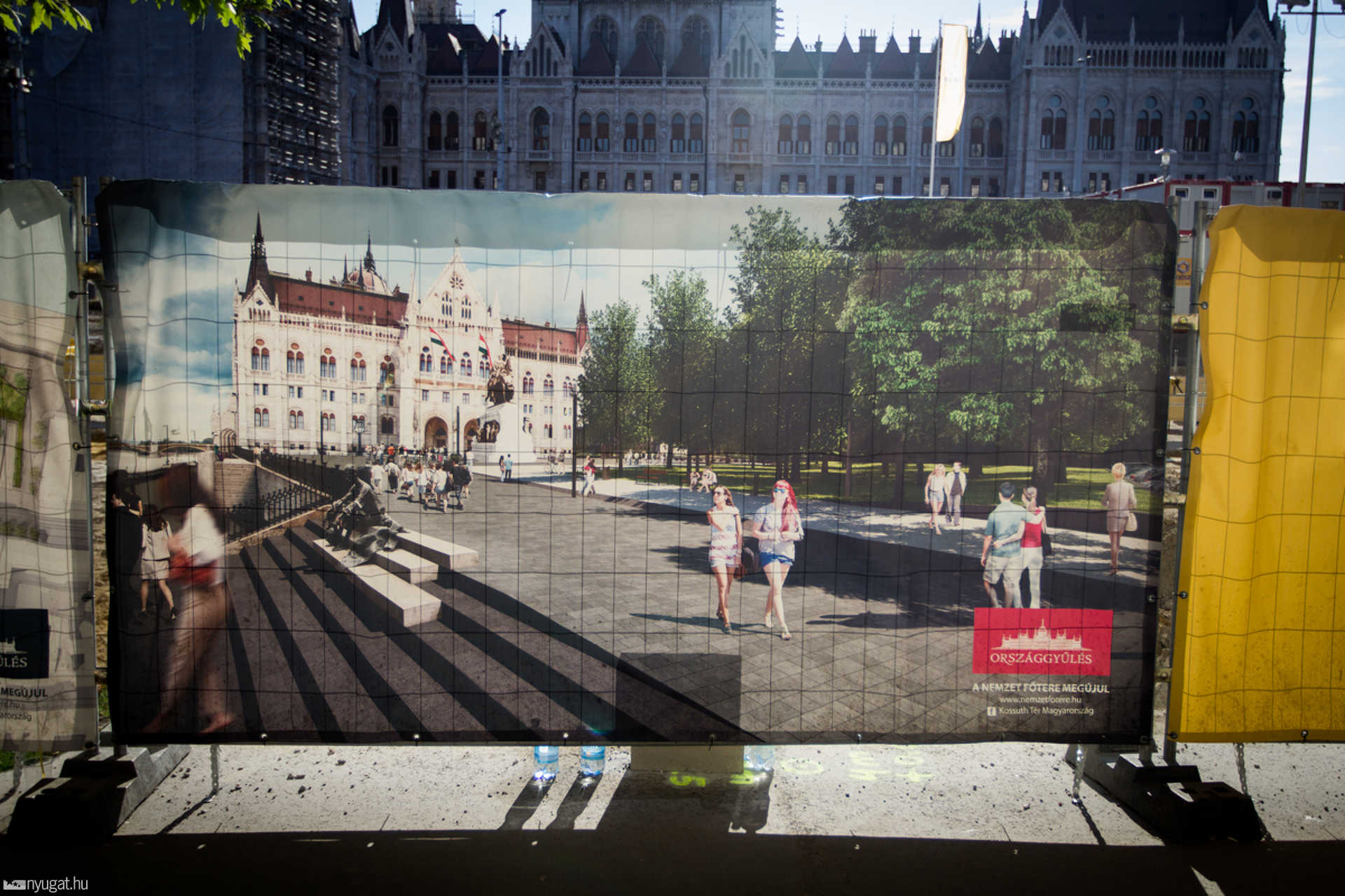 Így épül a Kossuth tér, vagyis a nemzet főtere