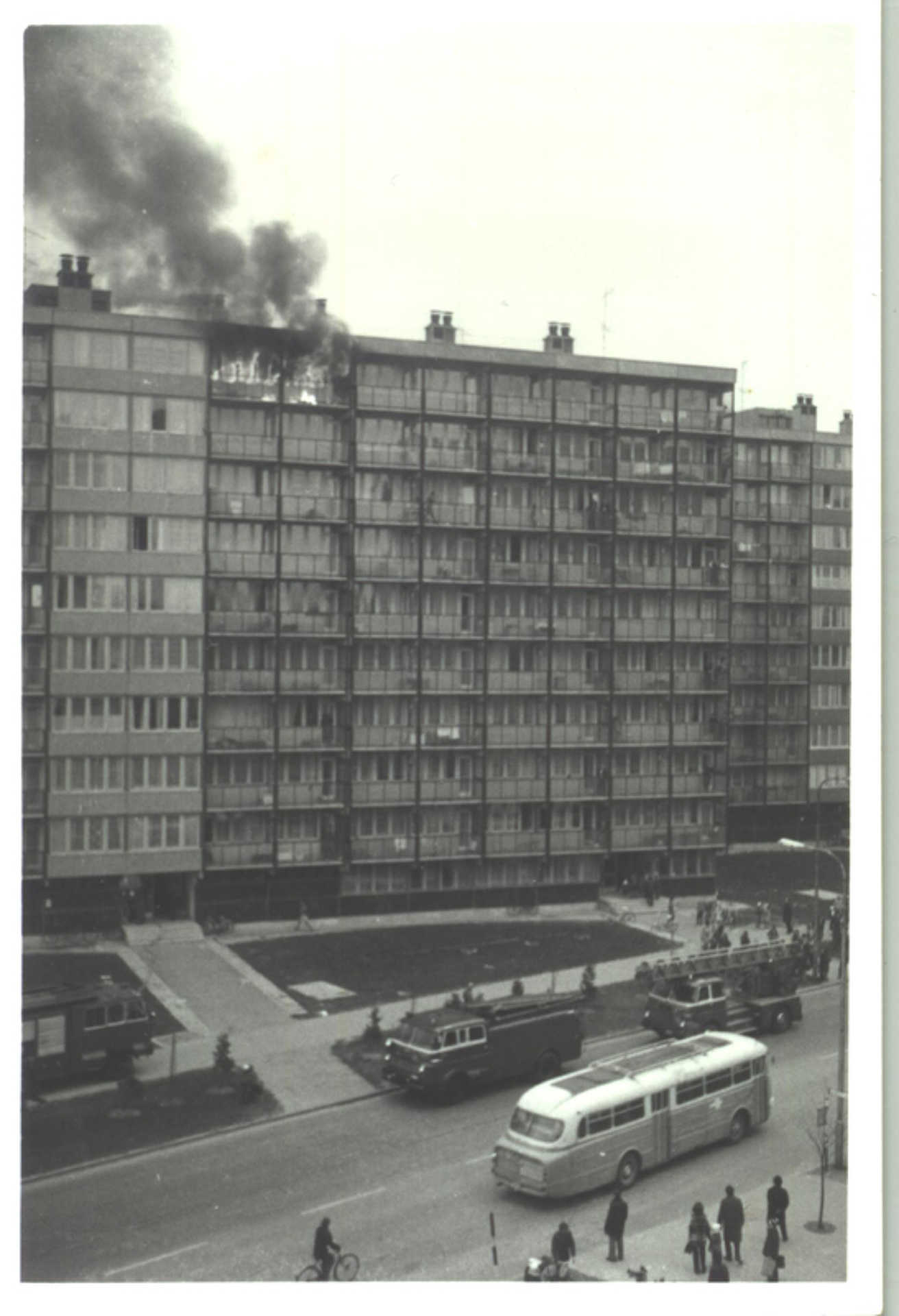 Paneltűz Szombathelyen, a Derkovits ltp-en (1977., v. 1978.)