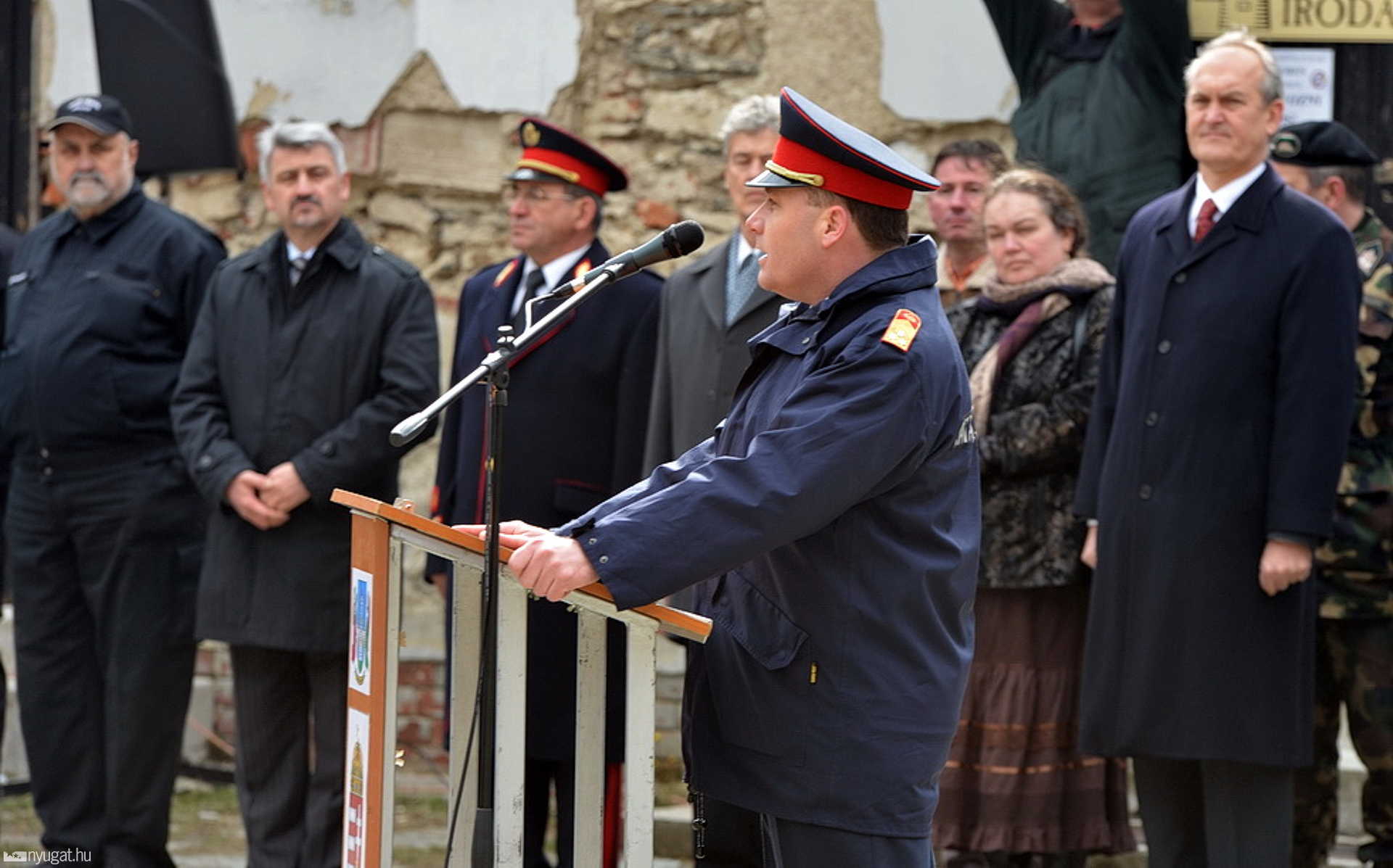 A Kőszegi Járási Írottkő Mentőcsoport eskütétele