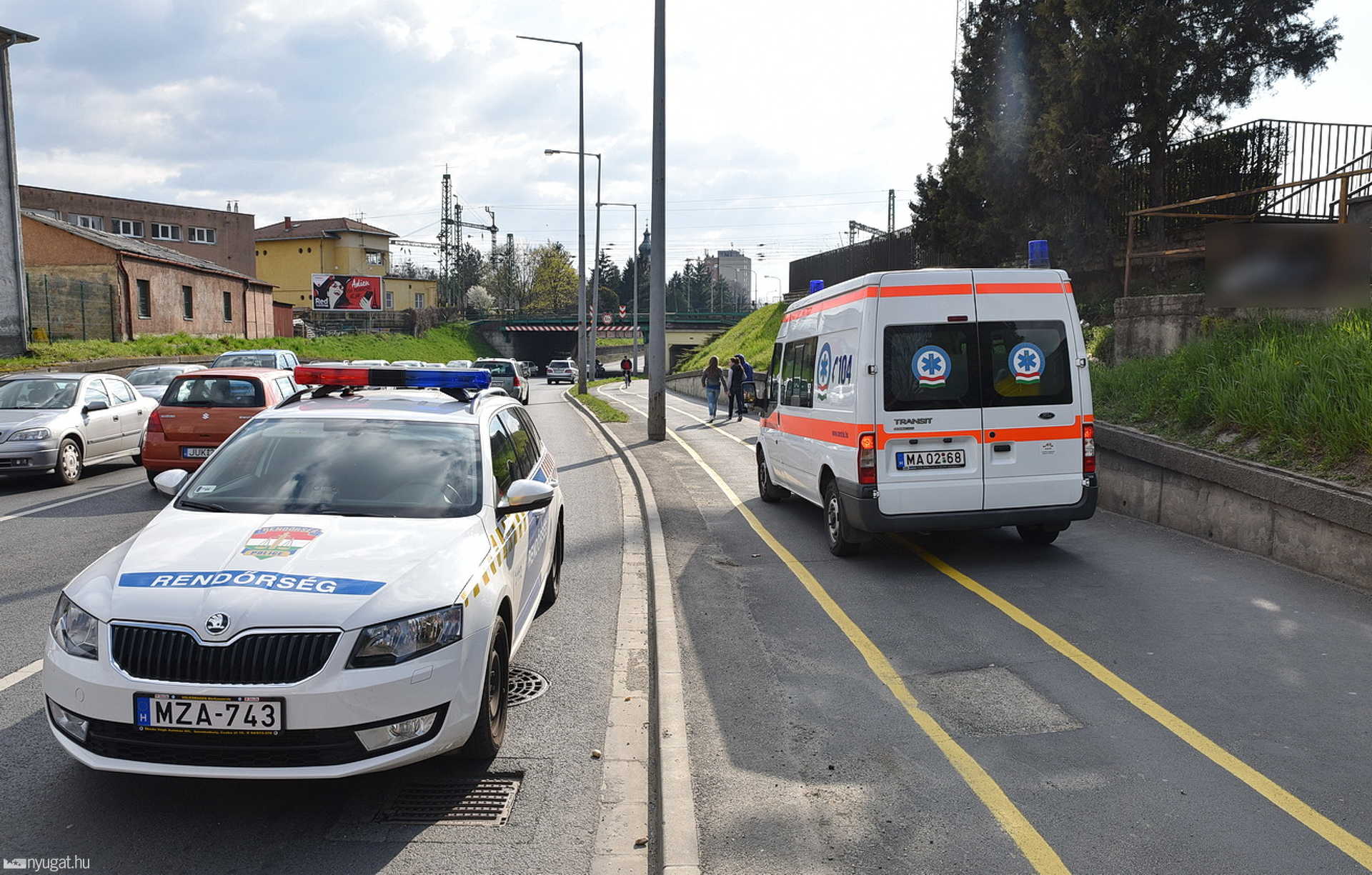 Nem sikerült újraéleszteni a középkorú nőt