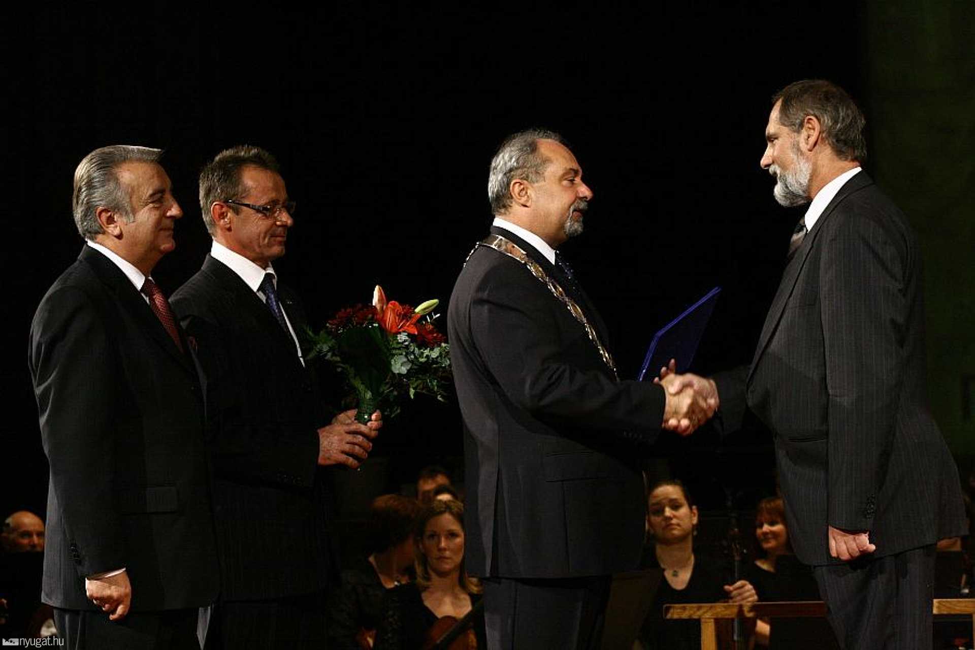 Mészáros György átveszi a Gothard Jenő-díjat