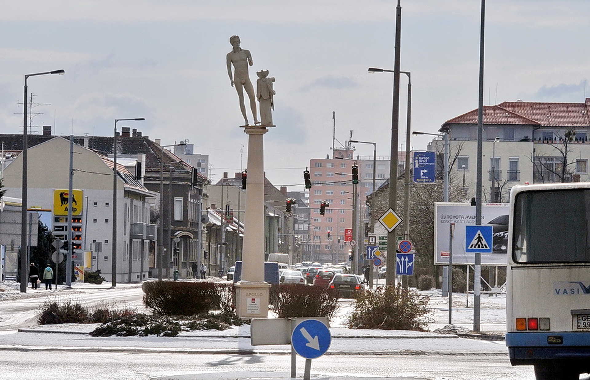 Apolló szobra Szombathelyen