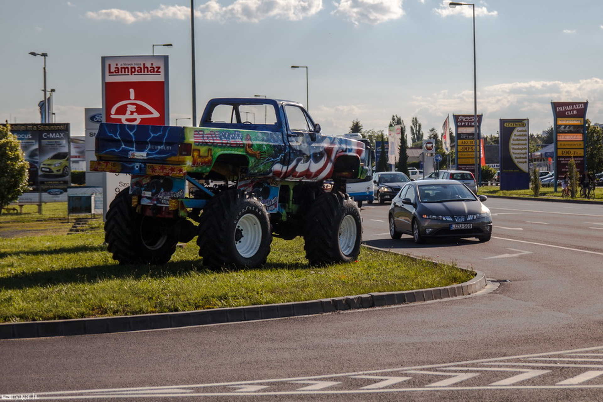 Monster truck autóshow