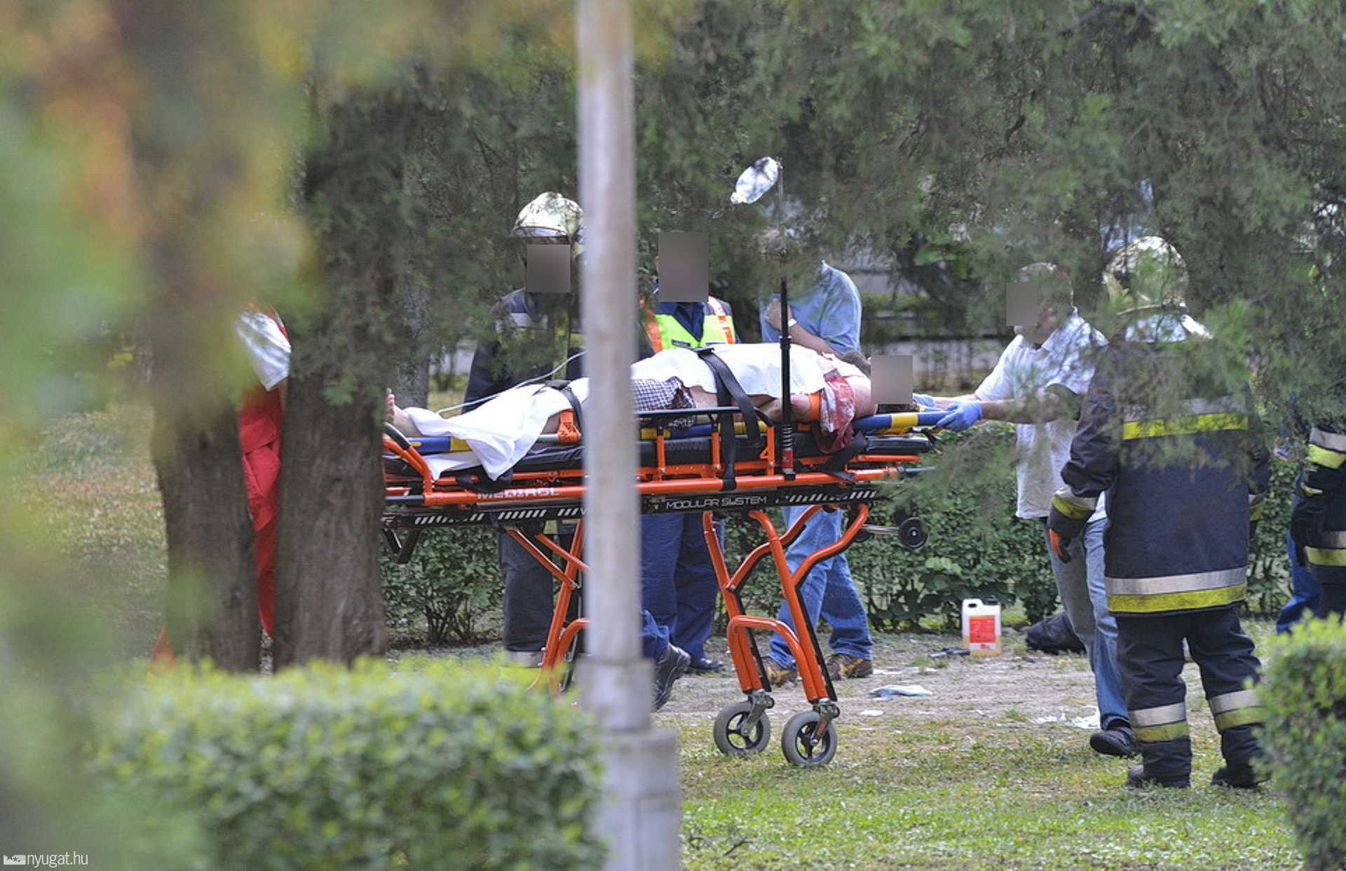 Fegyveres ámokfutót lőttek le a szombathelyi pszichiátrián