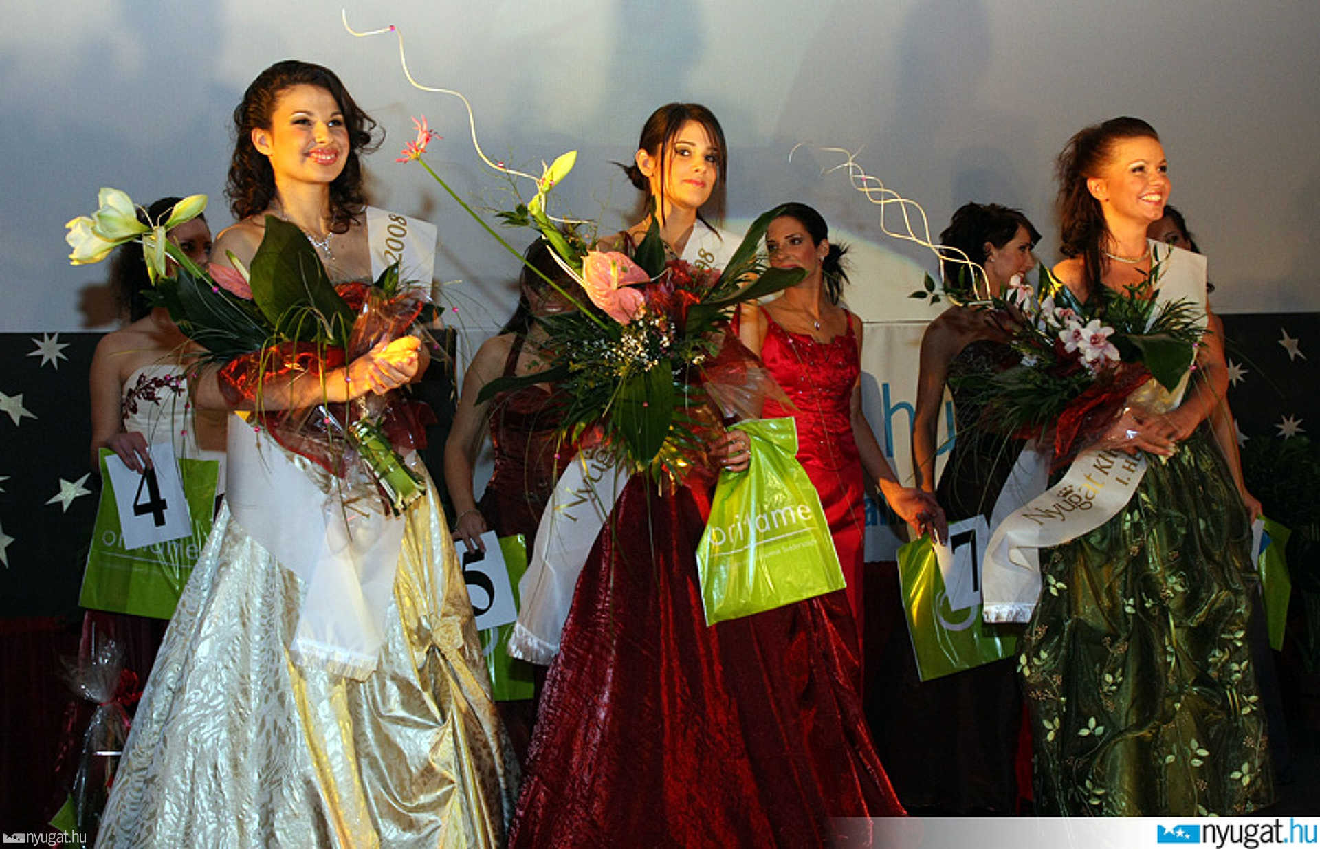 Nyugat királynője választás 2008 - gála