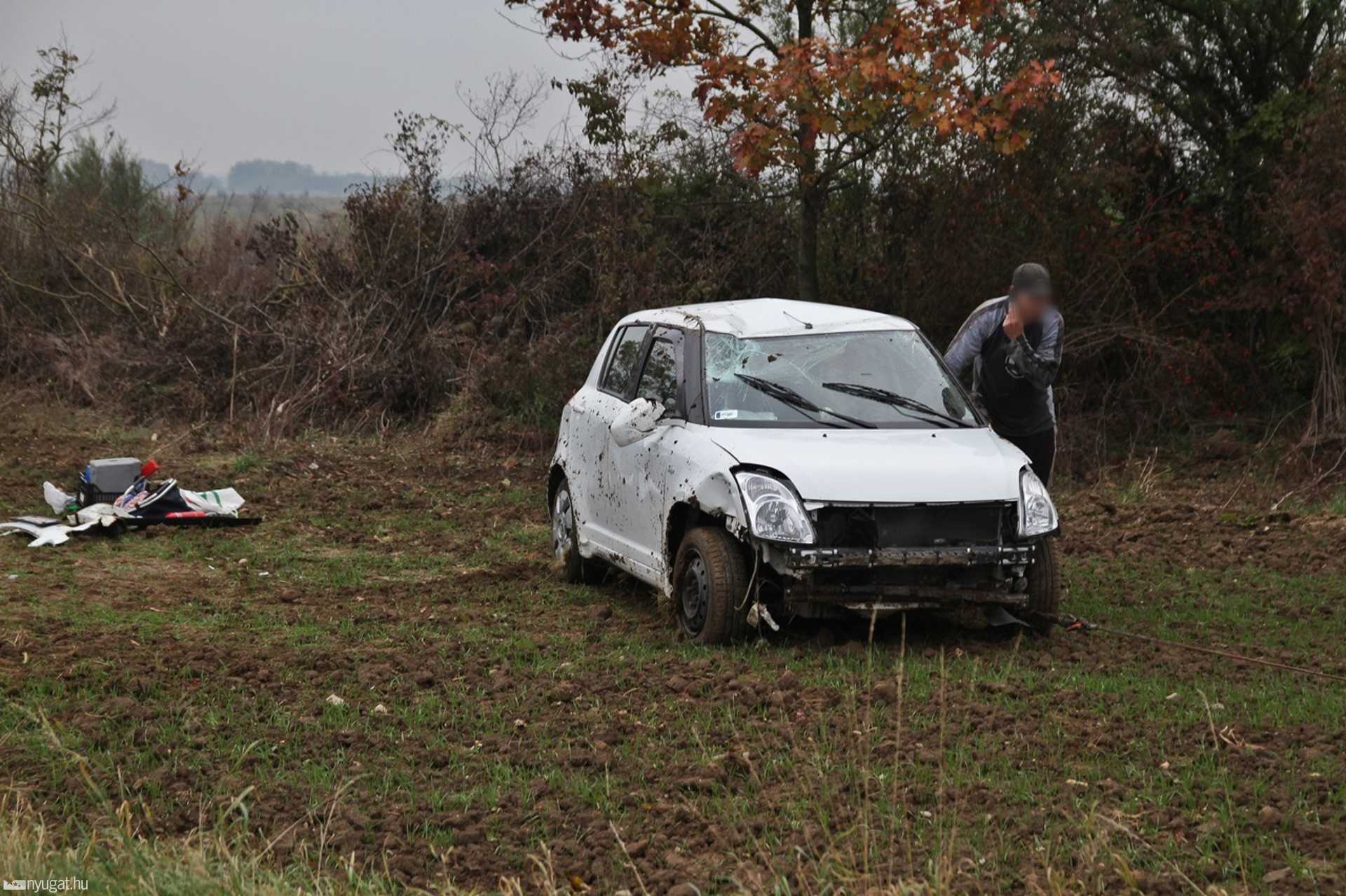 Két Suzuki ütközött Szombathely és Söpte között csütörtök délután