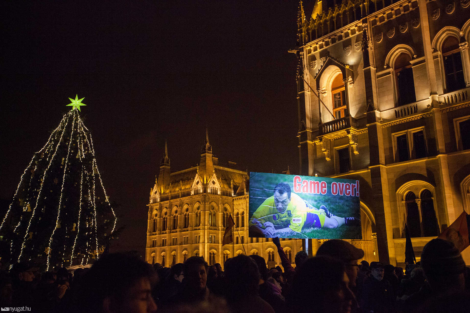 Nincs hova hátrálnunk! - Tüntetés Budapesten