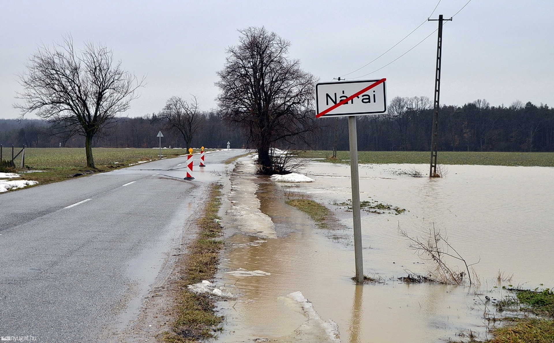 Áradó patakok és belvíz Ják, Nárai, Szentpéterfa és Szombathely környékén