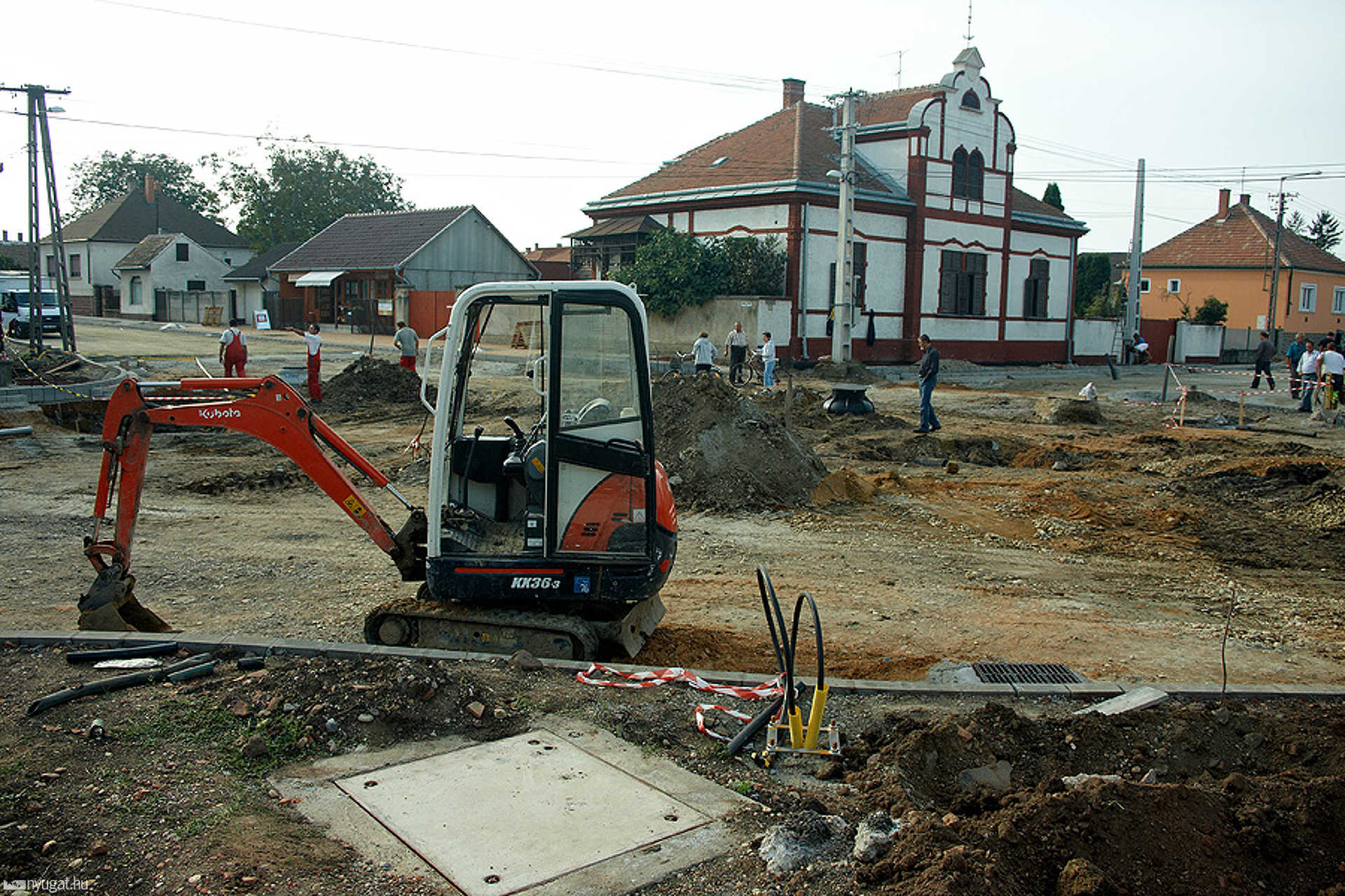 Sárvári útfelújítás