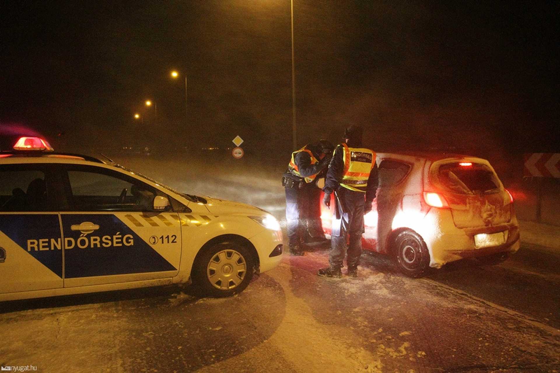 Éjjel is a hó az úr Vas megyében