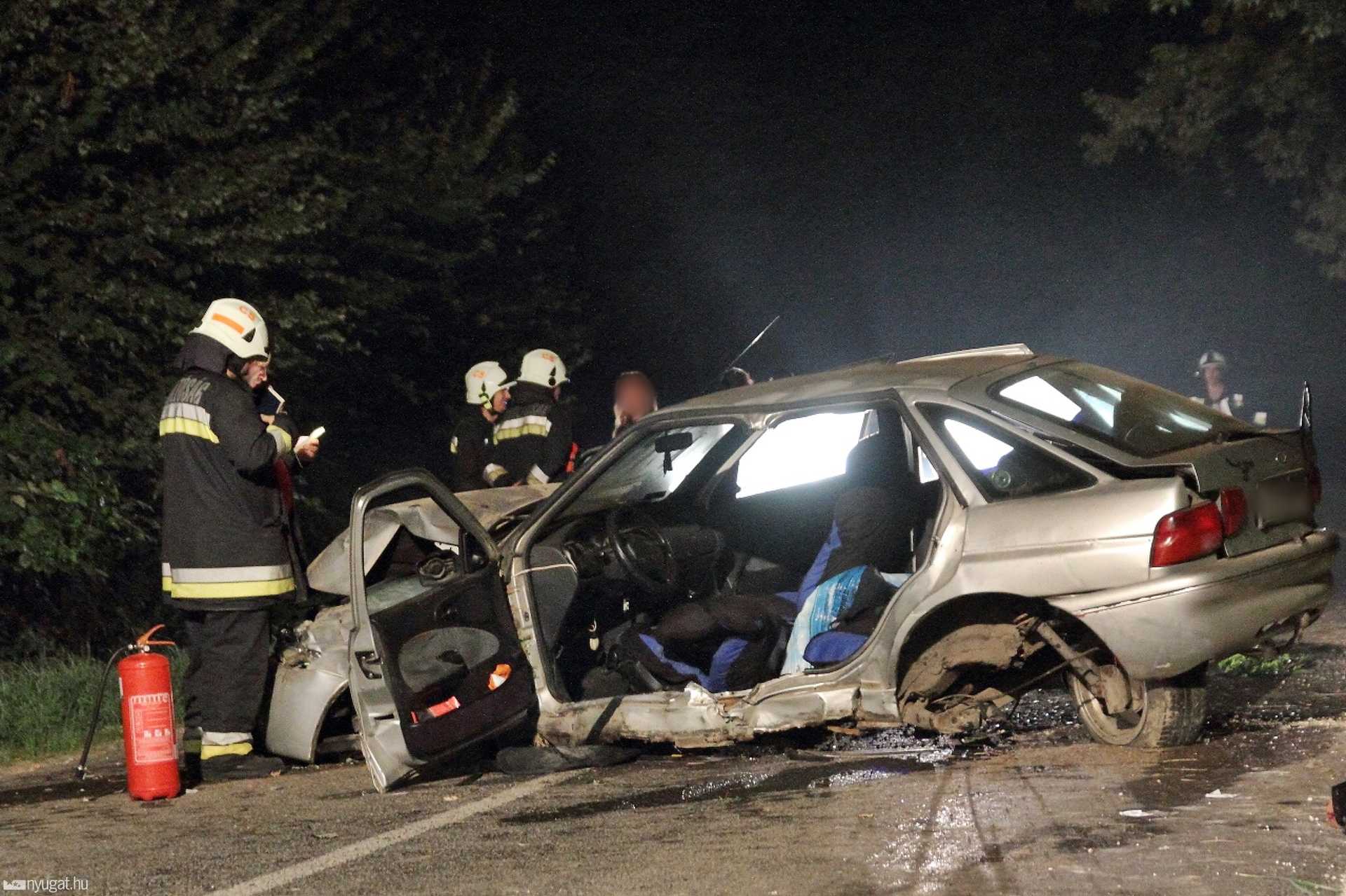 Halálos baleset Csepreg közelében