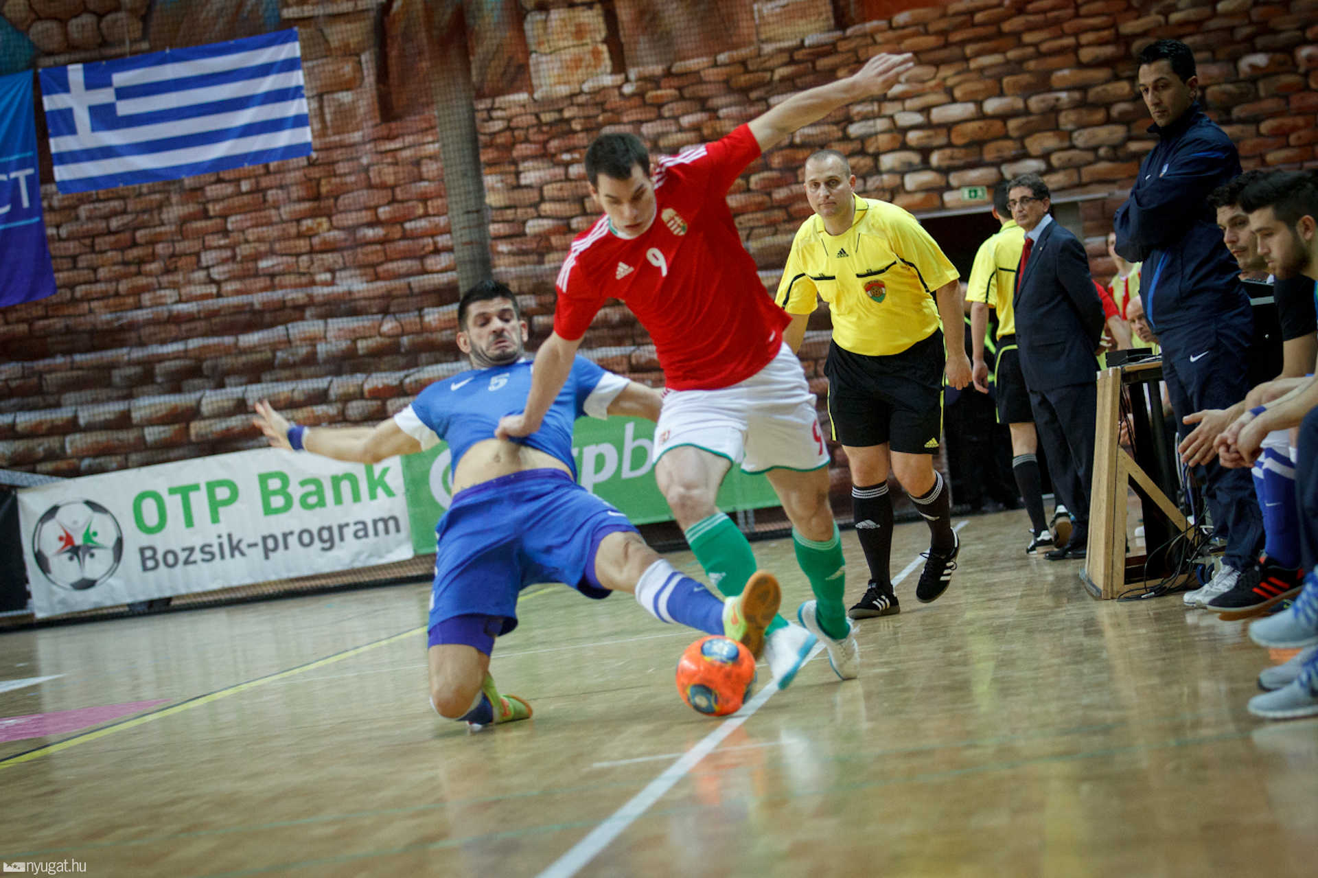 Magyarország - Görögország, barátságos futsal mérkőzés