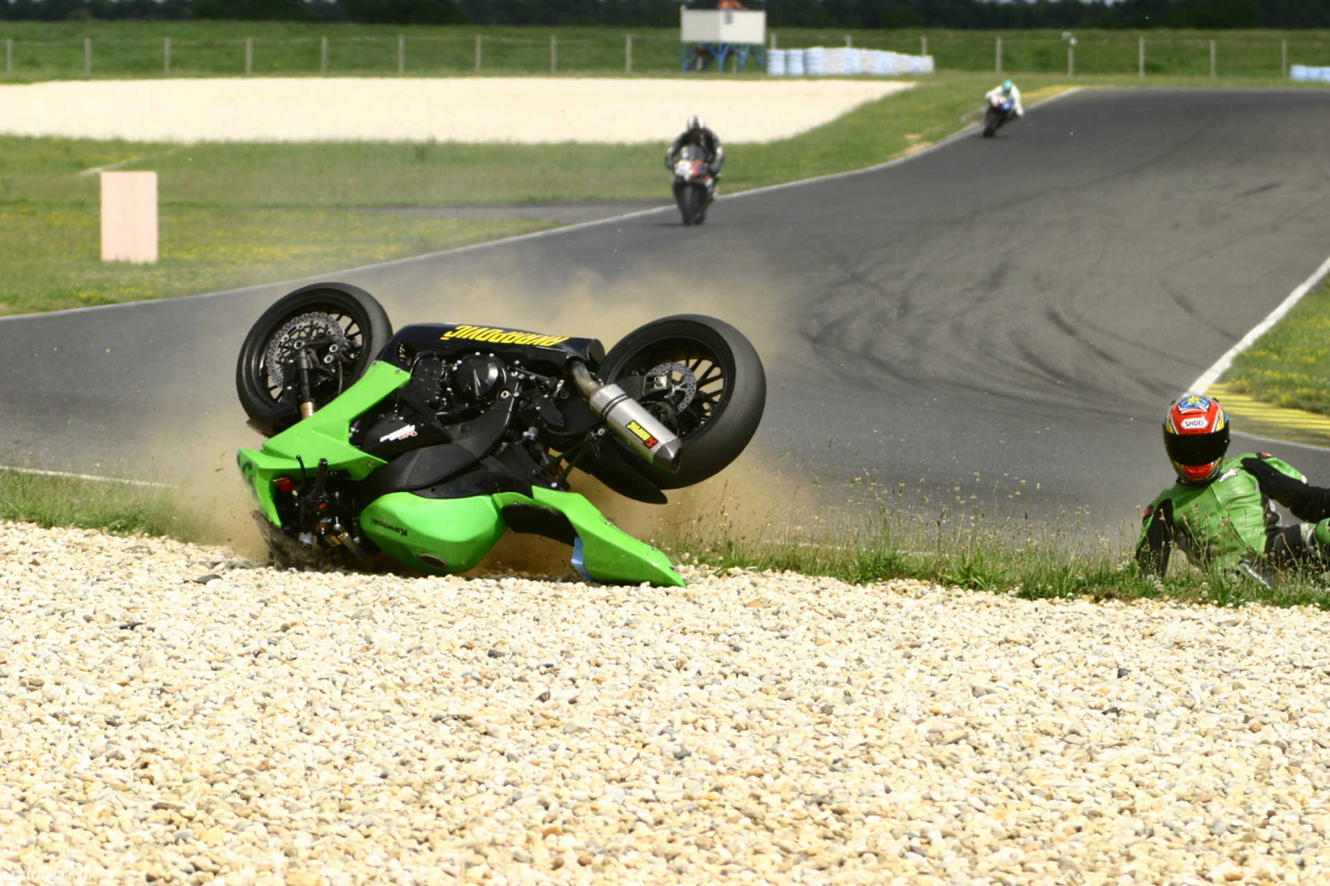 Motoros esések - Pannonia Ring