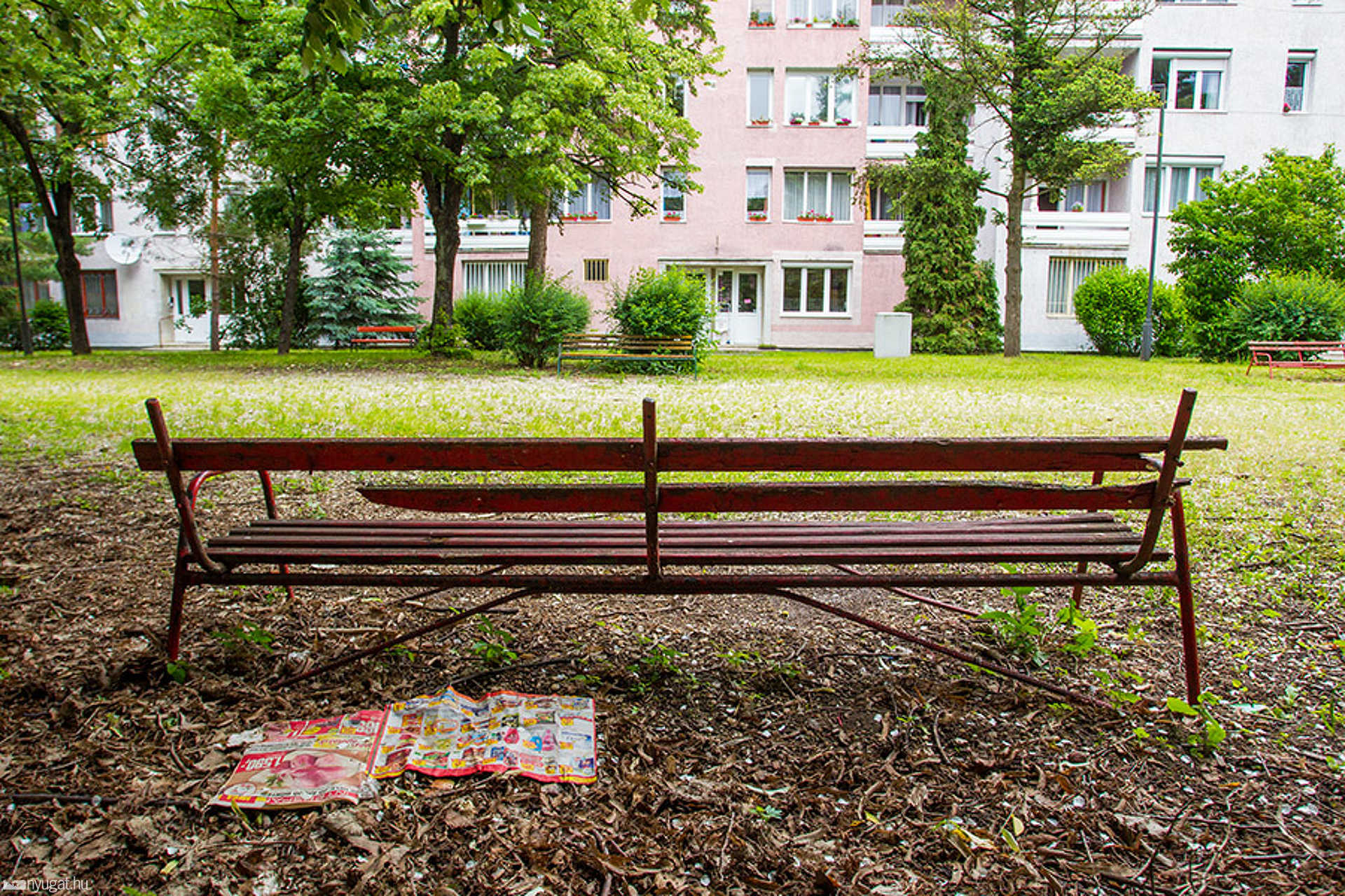 A Szűrcsapó utcai park régen