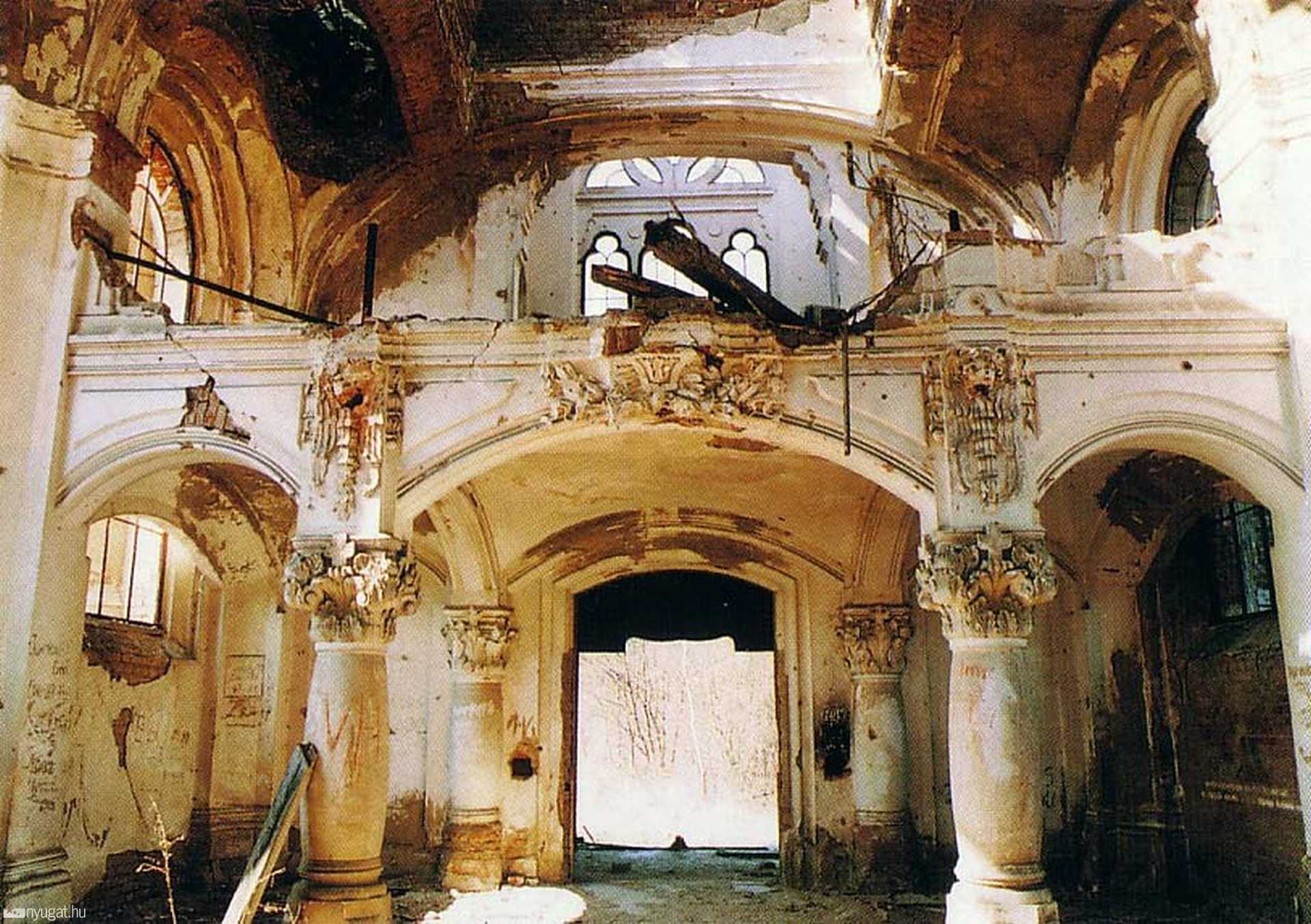 A Szent Imre templom régen