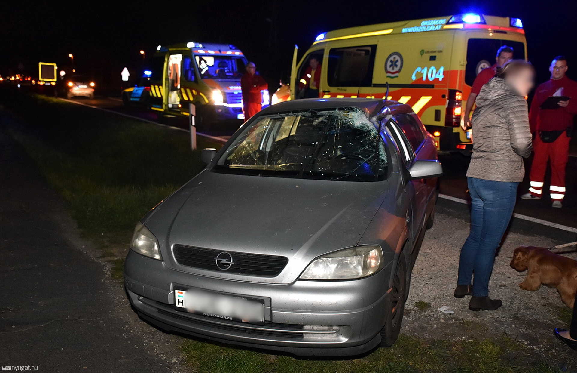 Túlméretes szállítmánynak ütközött egy Opel Vasegerszegnél