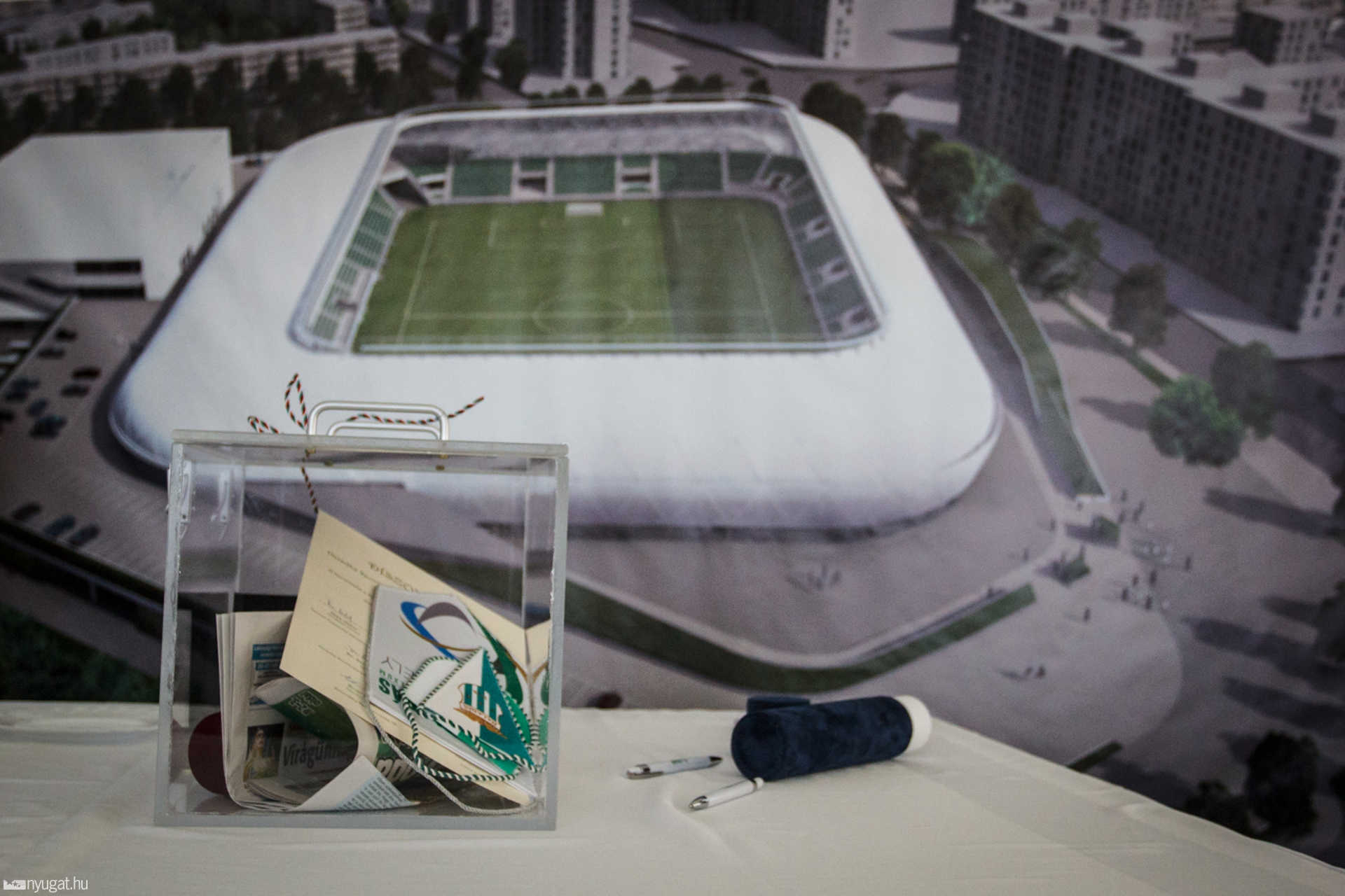 Letették a Haladás Sportkomplexum alapkövét