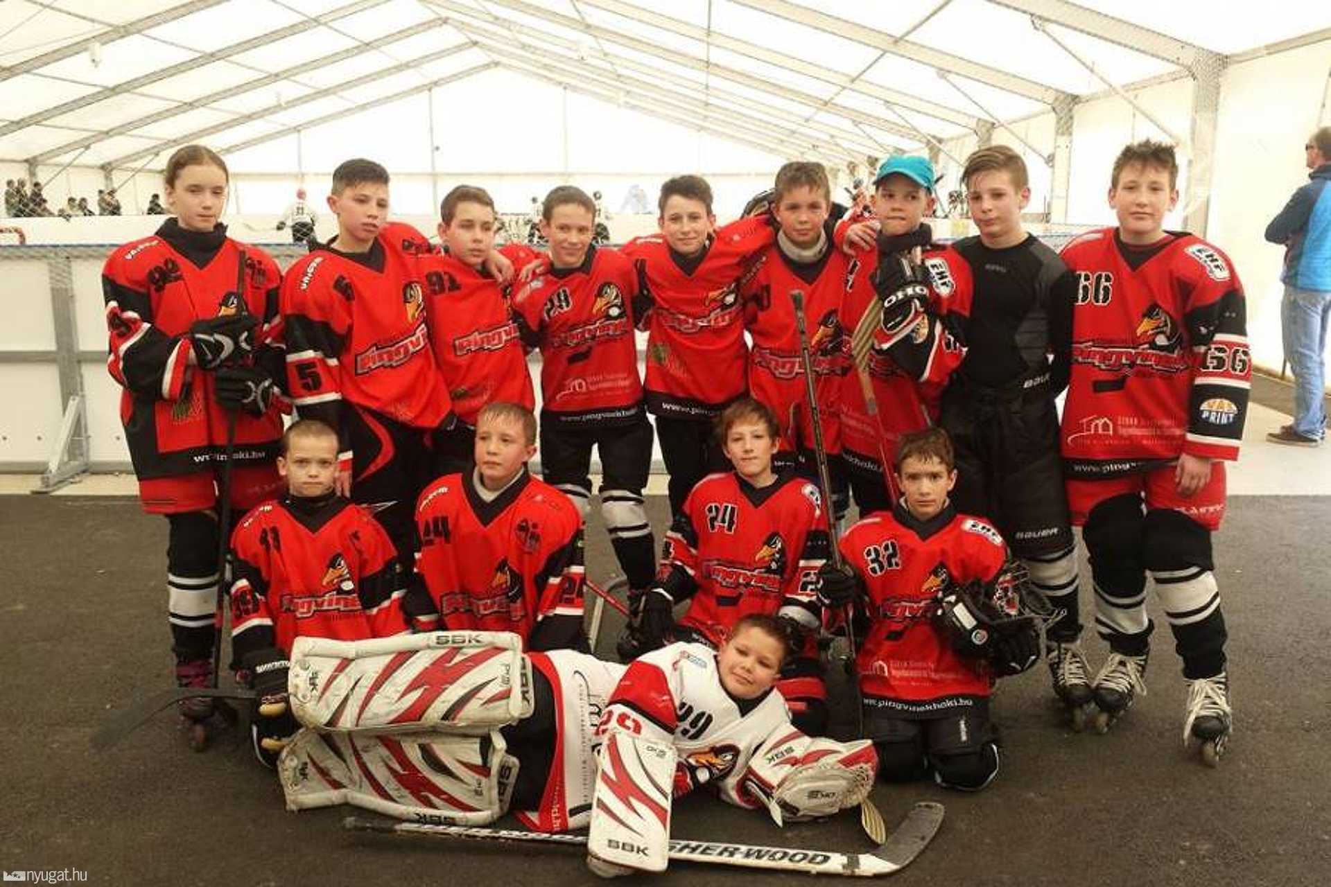 A Pingvinek utánpótlása - az U13-as csapat