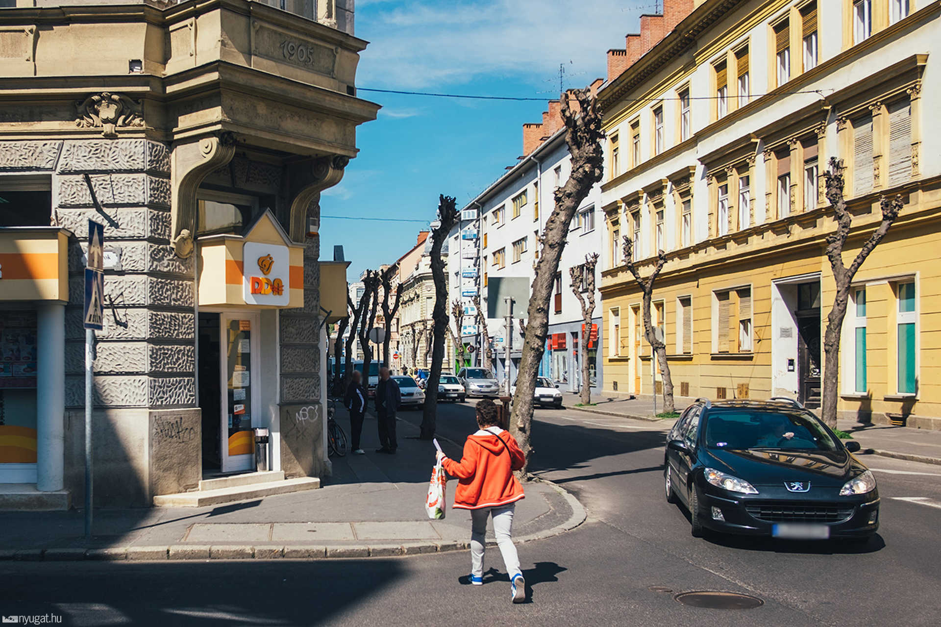 Király utca és Nagyszálló sarok