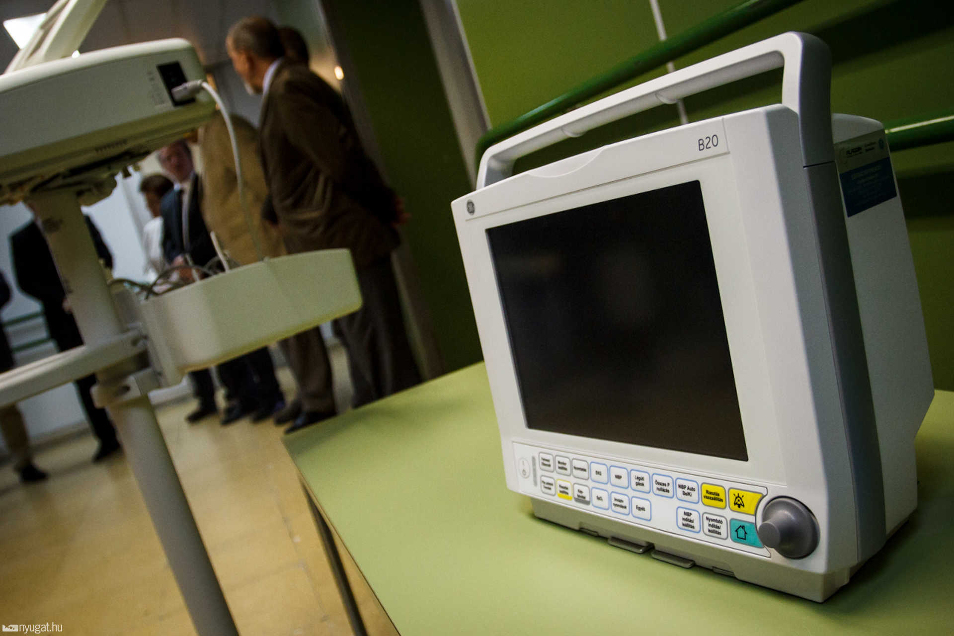 Cardiotocograph és betegőrző monitor ünnepélyes átadása a kórházban