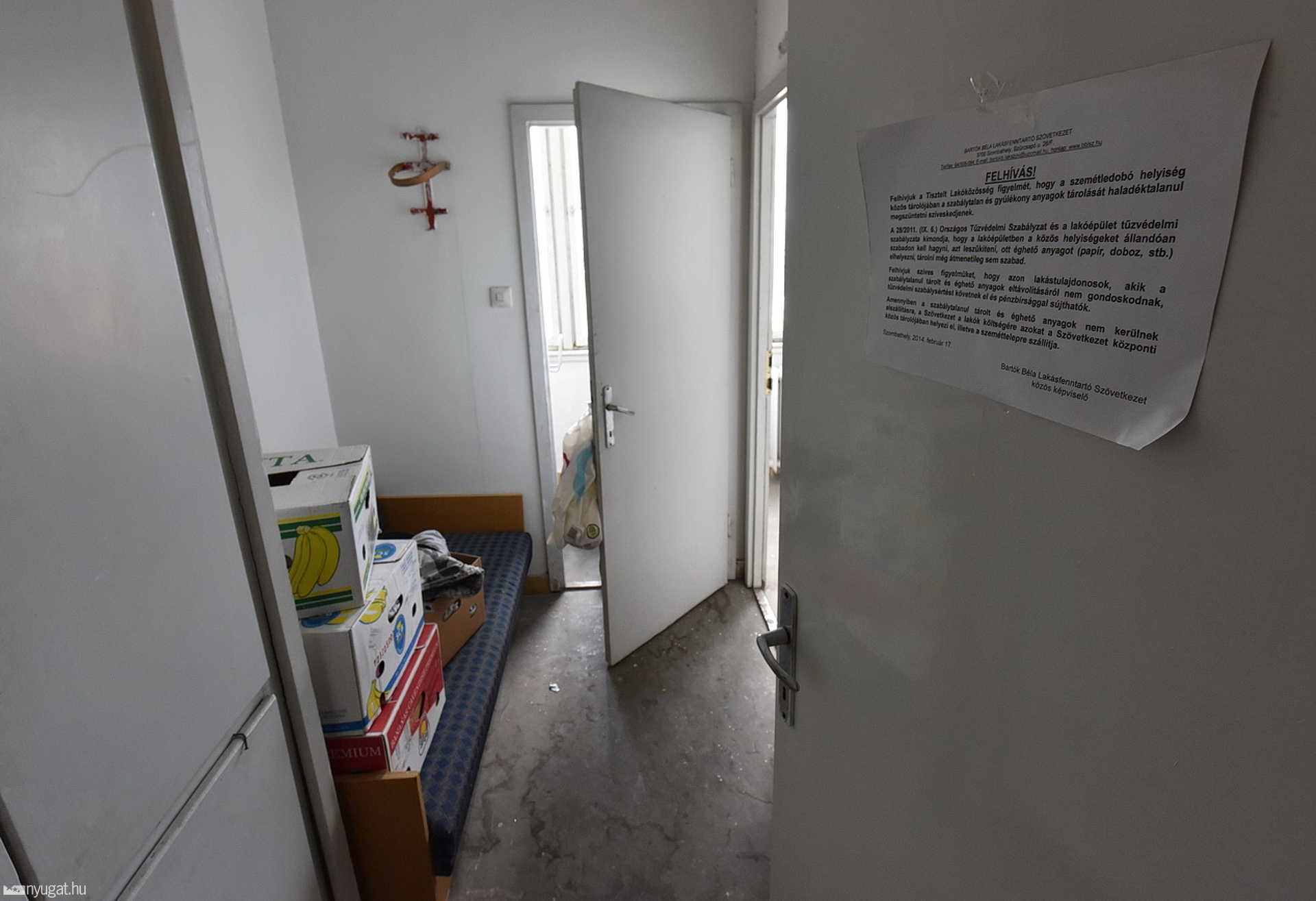 Néha a szemétledobóban aludt a lakásból kizárt férfi