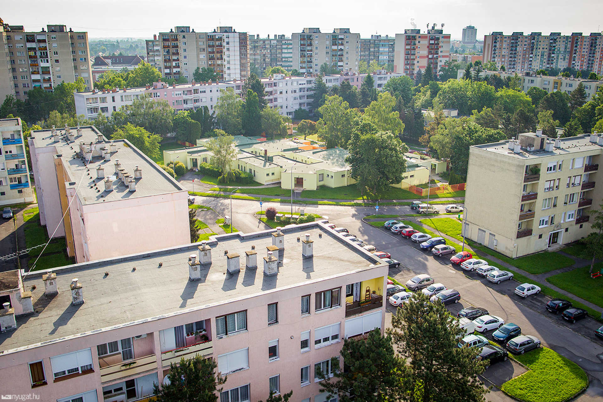 Hőlégballonnal a város felett