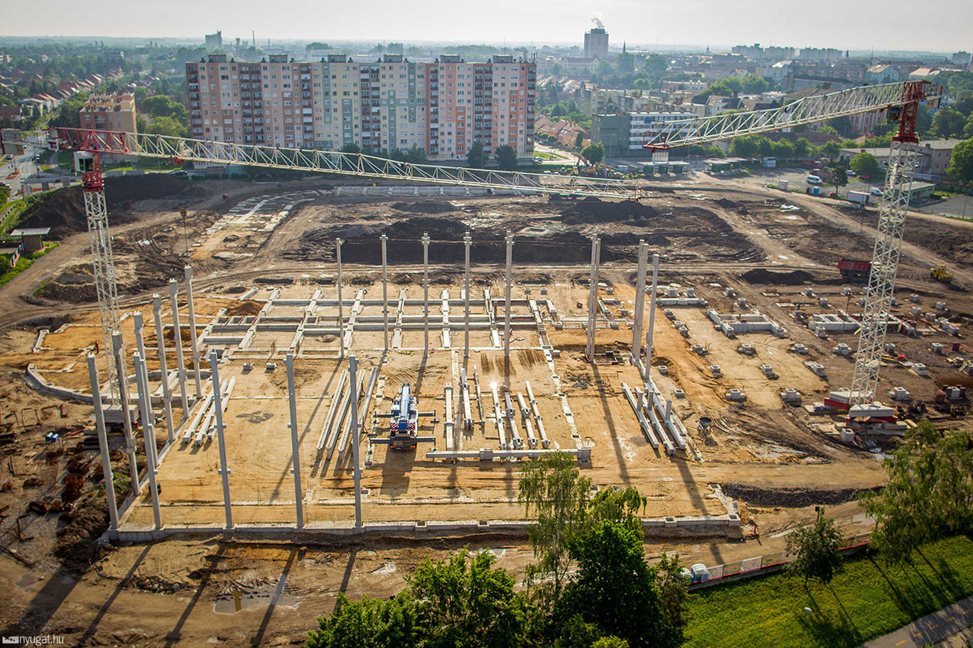 Hőlégballonnal a város felett