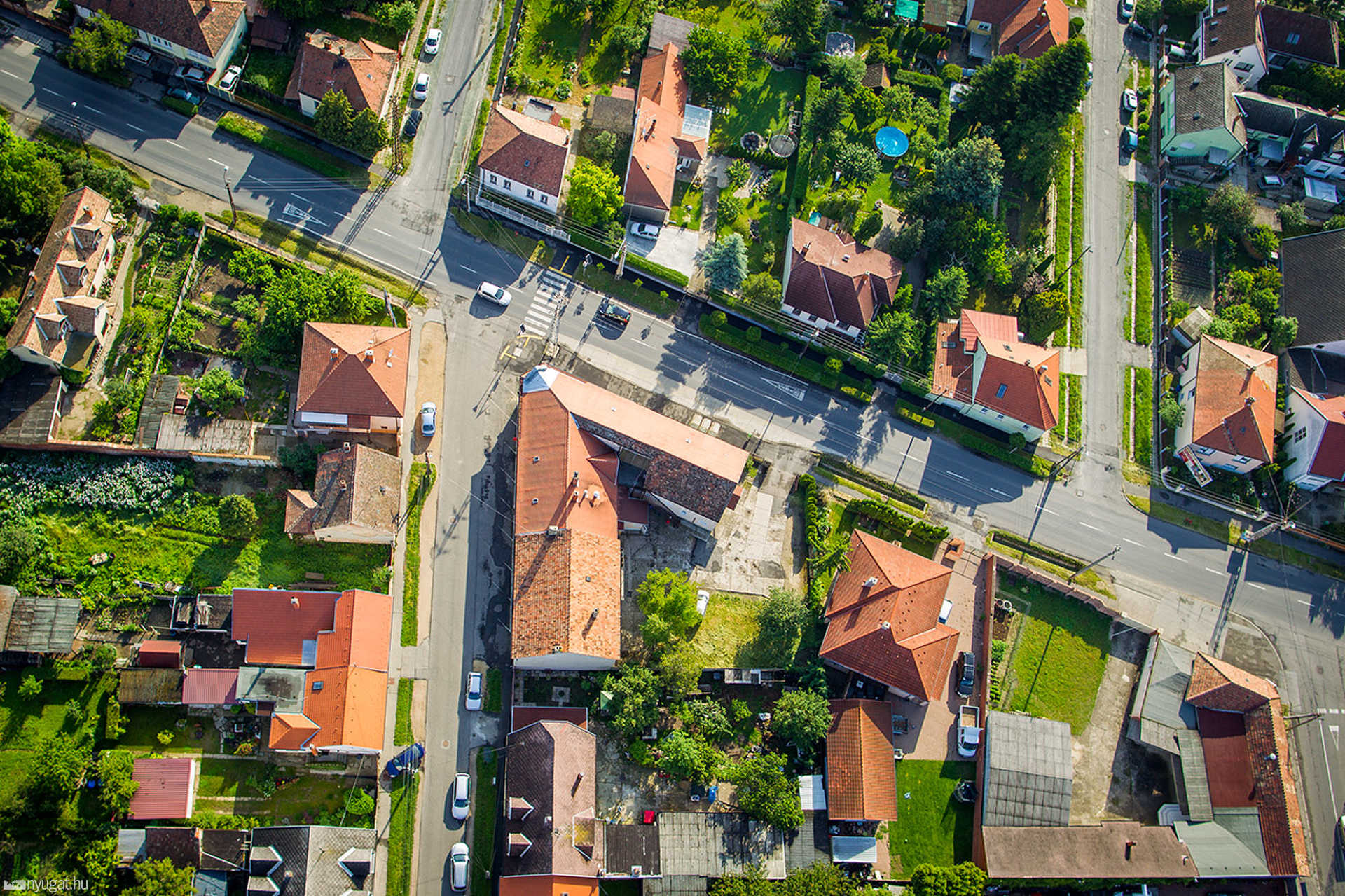 Hőlégballonnal a város felett