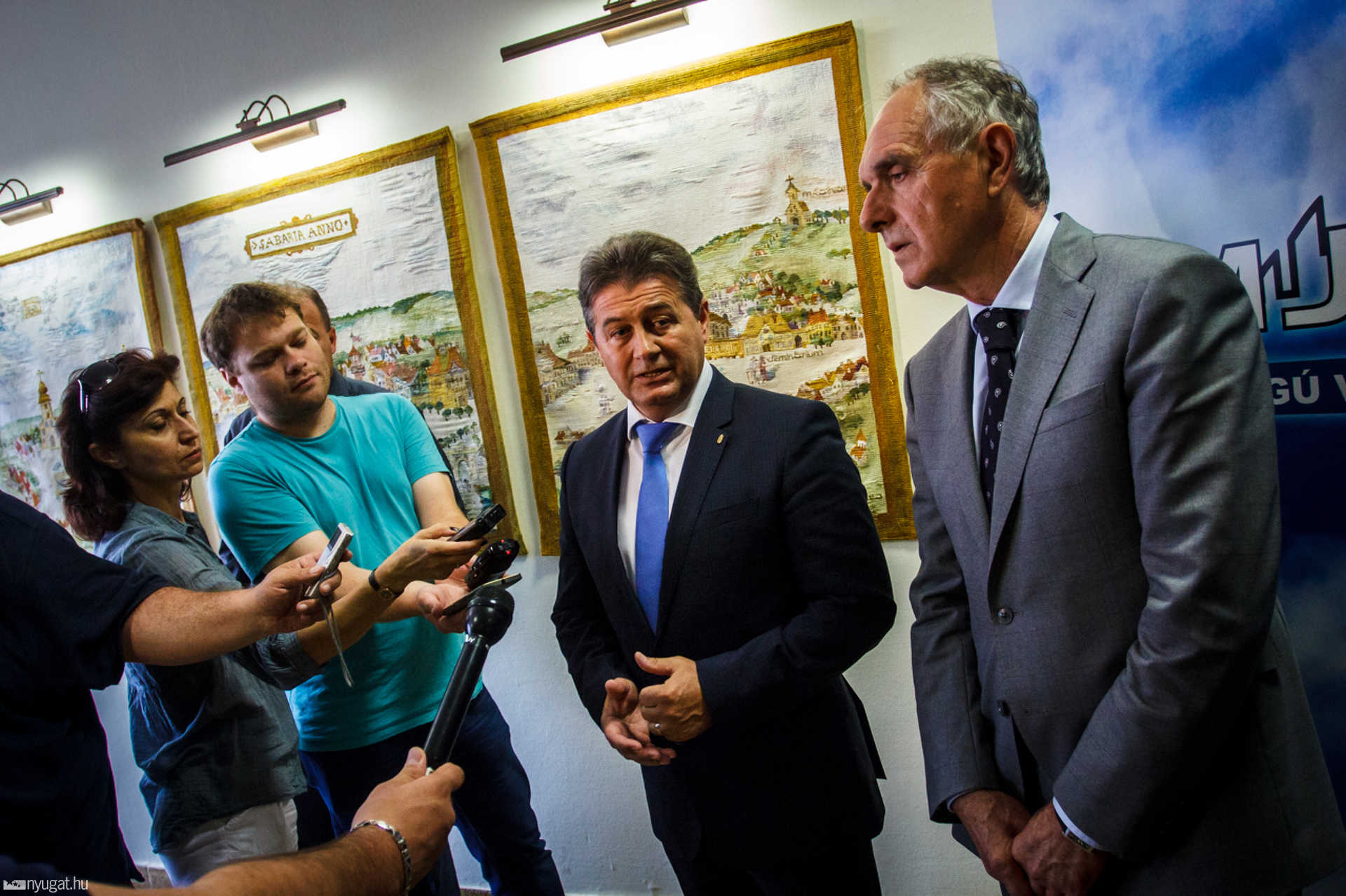 MJVSZ doorstep sajtótájékoztató
