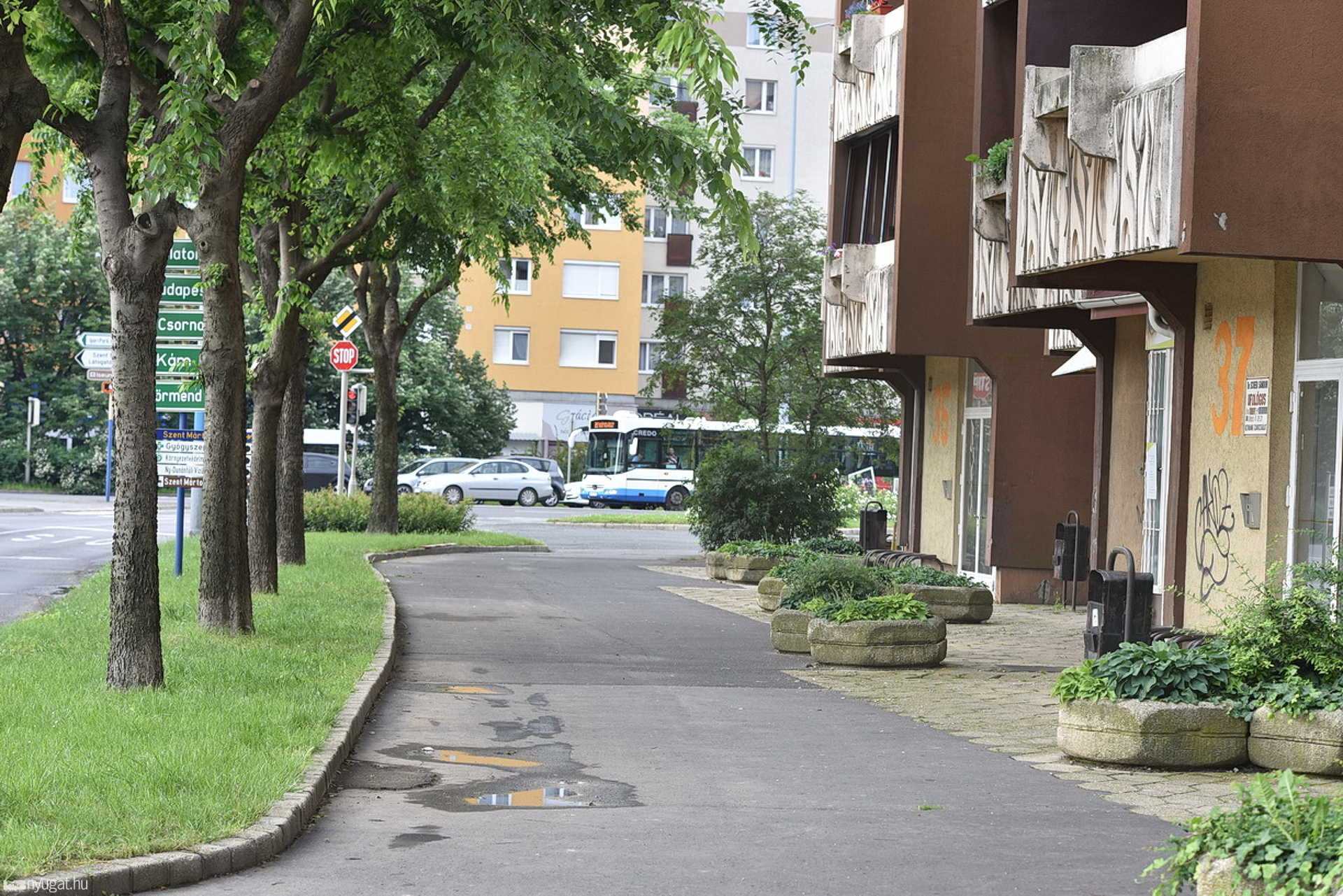 Halott férfit találtak Szombathely belvárosában