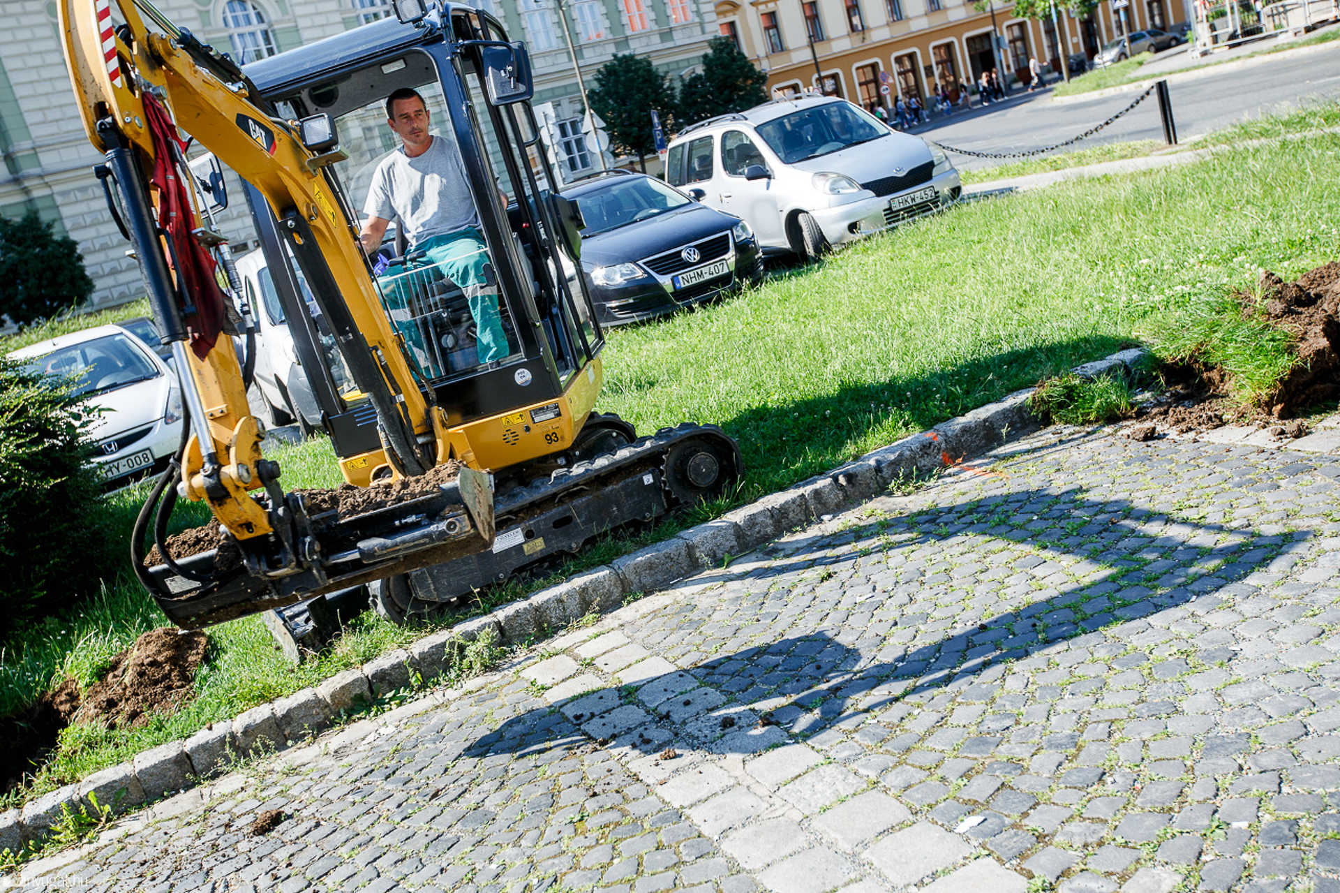 Sajtótájékoztató a Berzsenyi téren