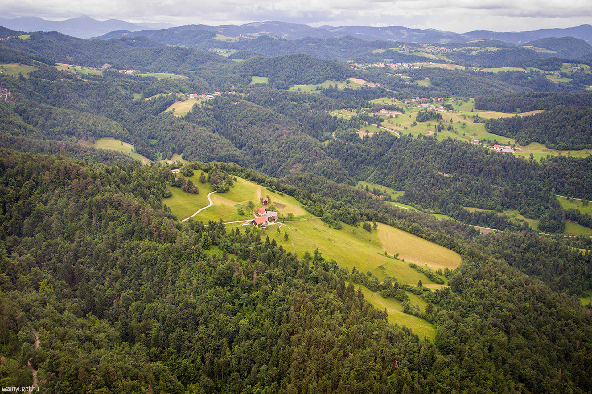 Szlovénia a levegőből