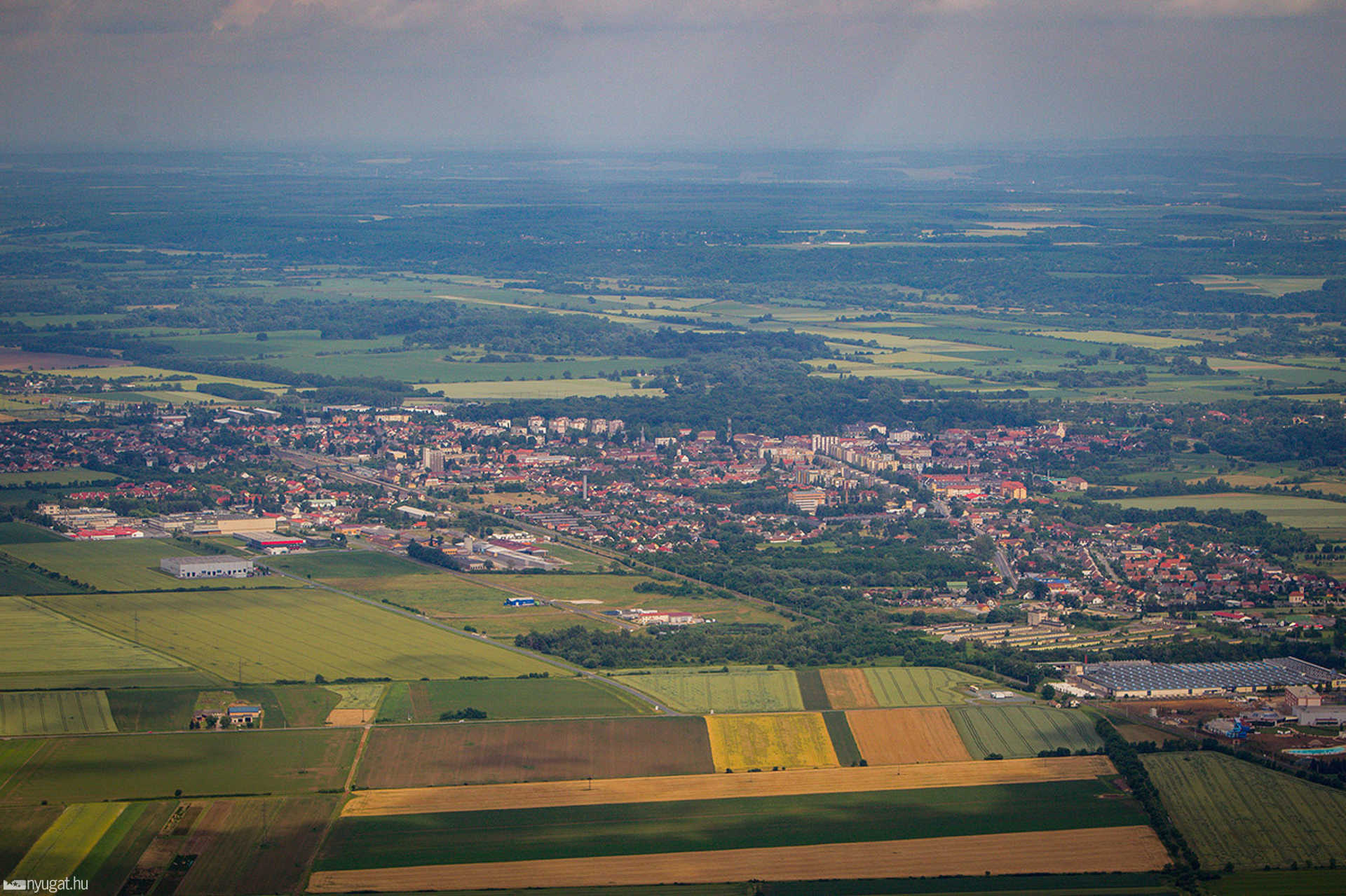Körmend madártávlatból