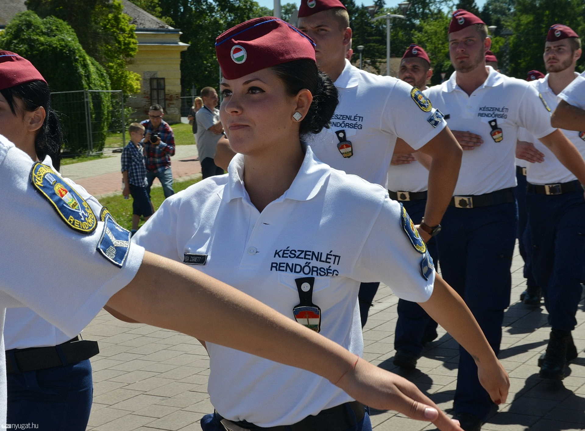 A Körmendi Rendészeti Szakközépiskola kibocsátó ünnepsége