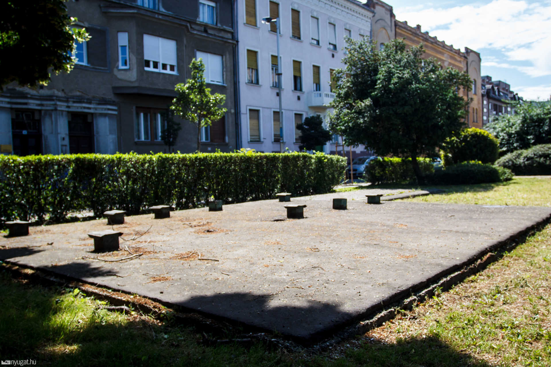 Elkezdődik a Savaria Múzeum és az előtte lévő park teljes felújítása