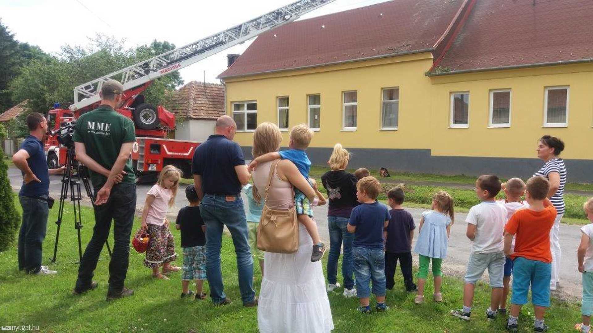 Gólyagyűrűzés Csényén