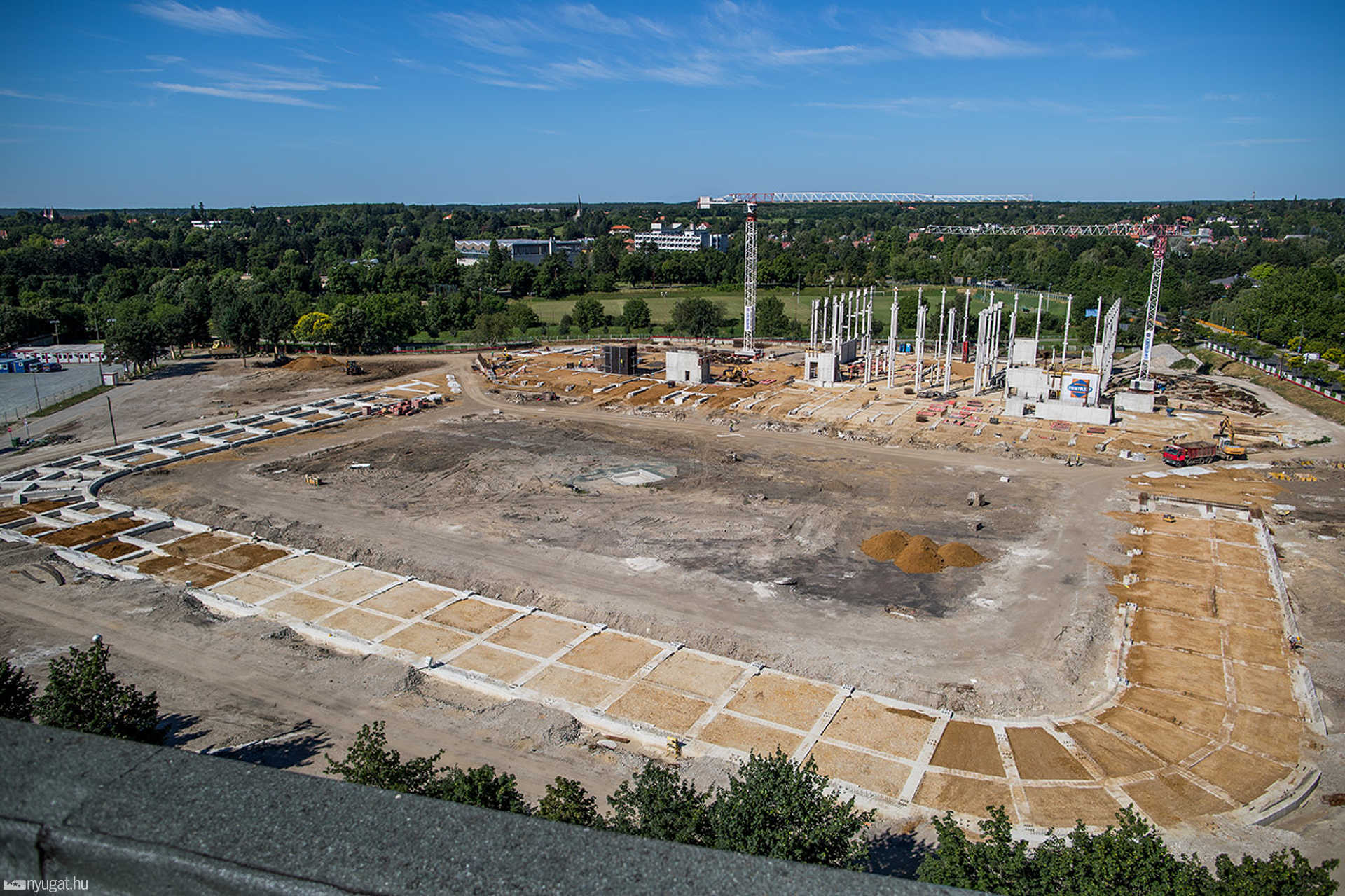 Haladás stadion 2016 július