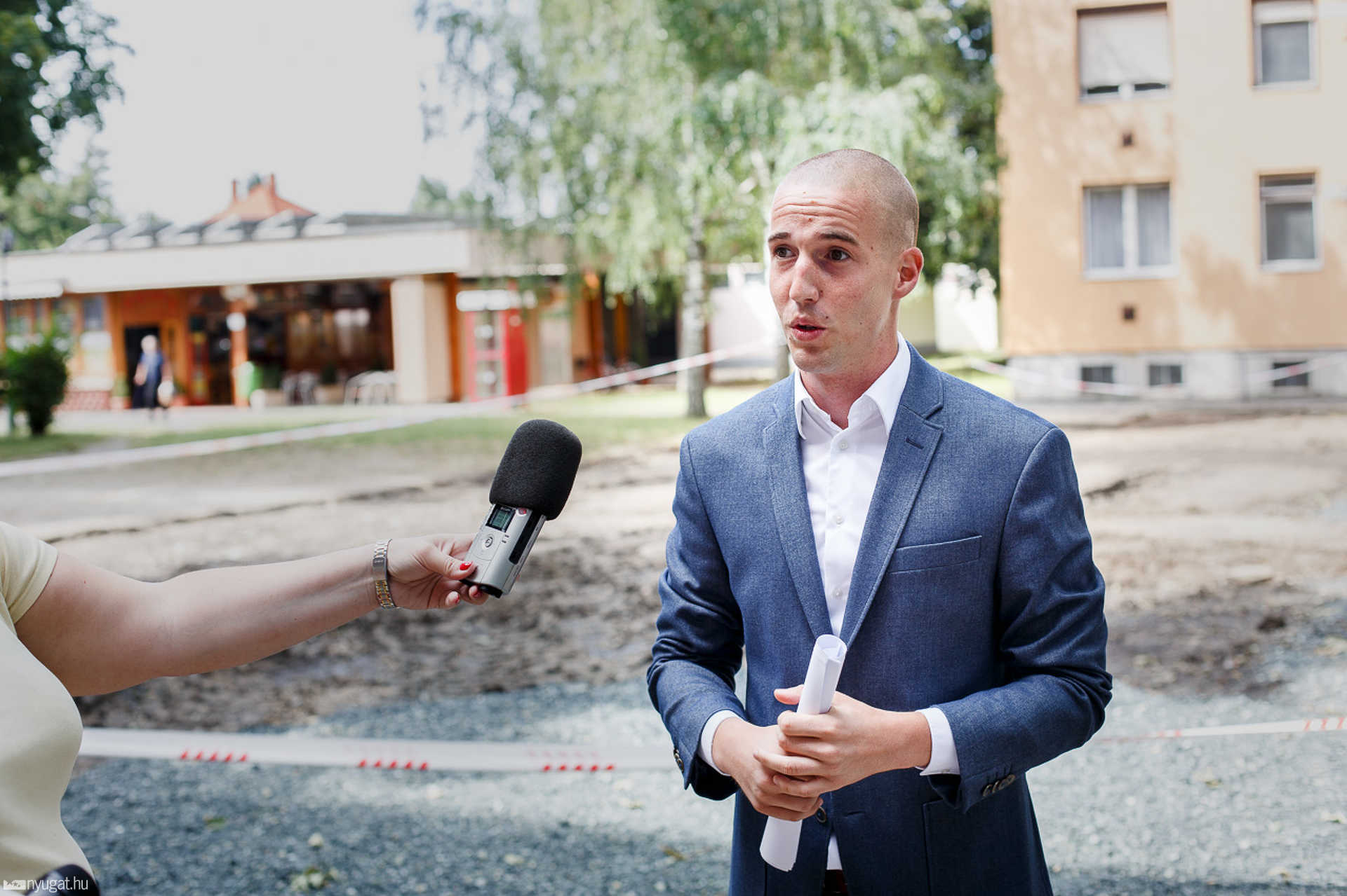 Parkolók épülnek a Derkovits-lakótelepen