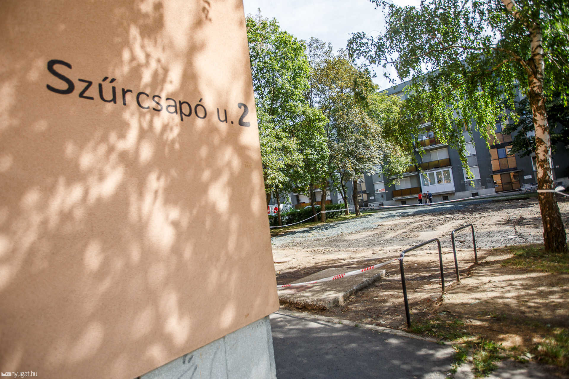 Parkolók épülnek a Derkovits-lakótelepen