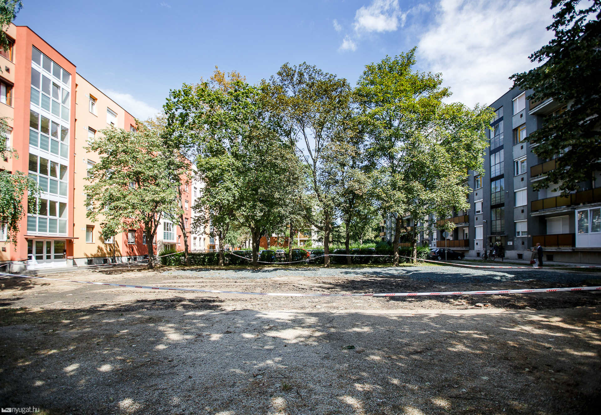 Parkolók épülnek a Derkovits-lakótelepen