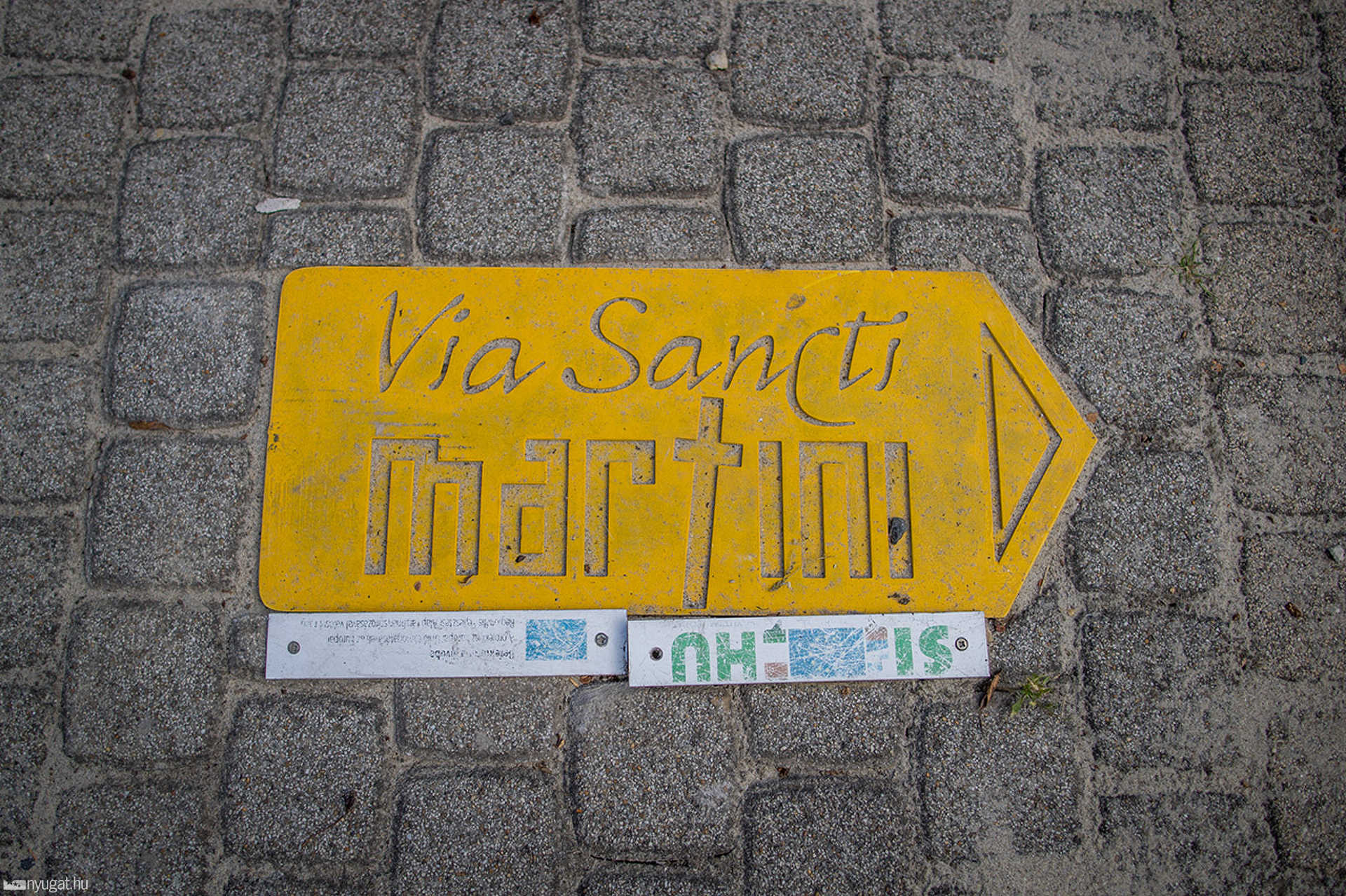 Via Sancti Martini útjelzők