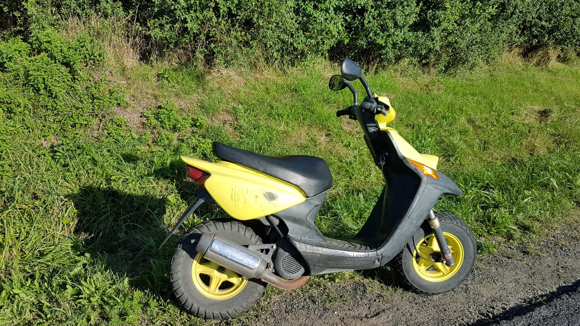 Robogós esett el Ják és Szombathely között